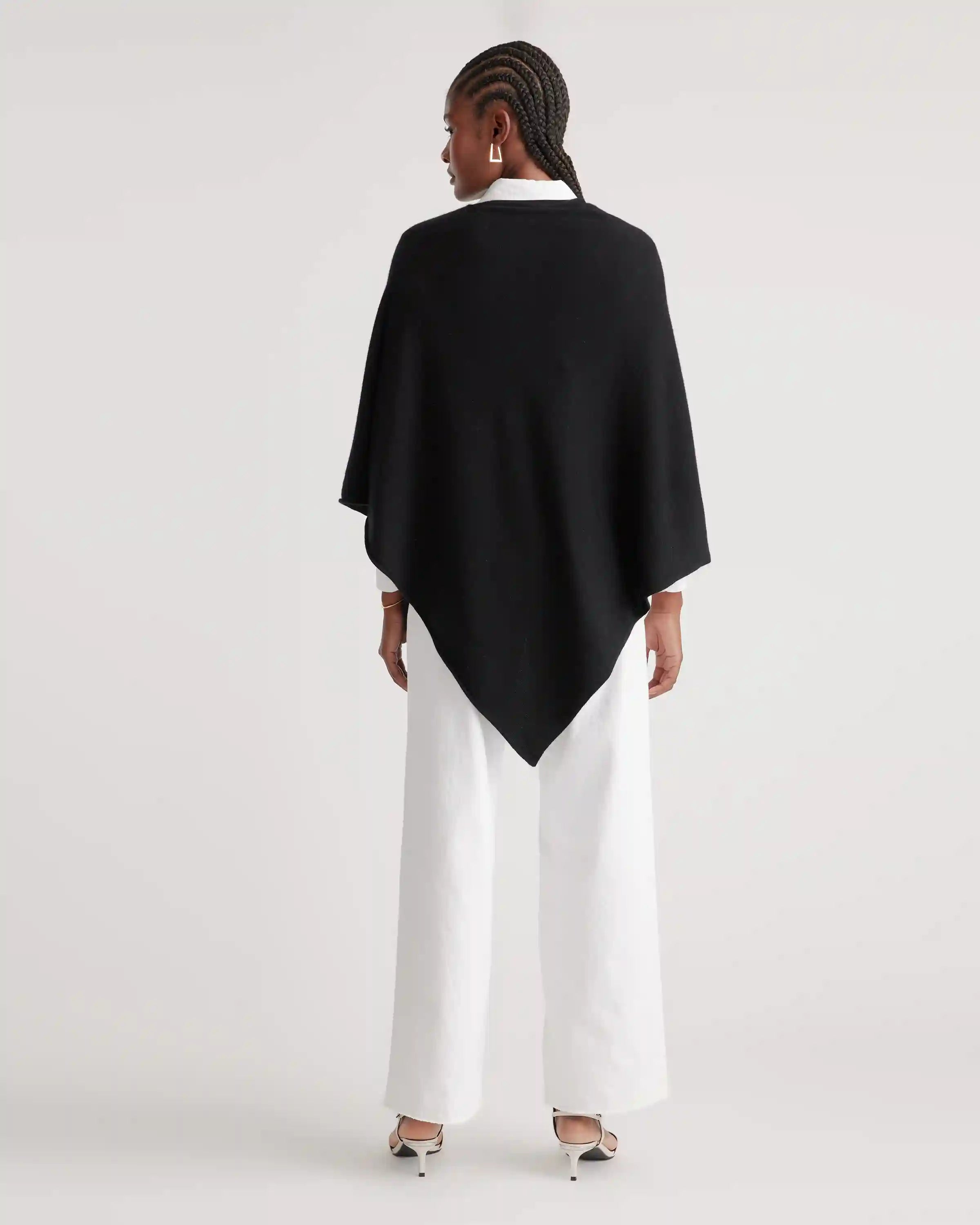 Mongolian Cashmere Poncho