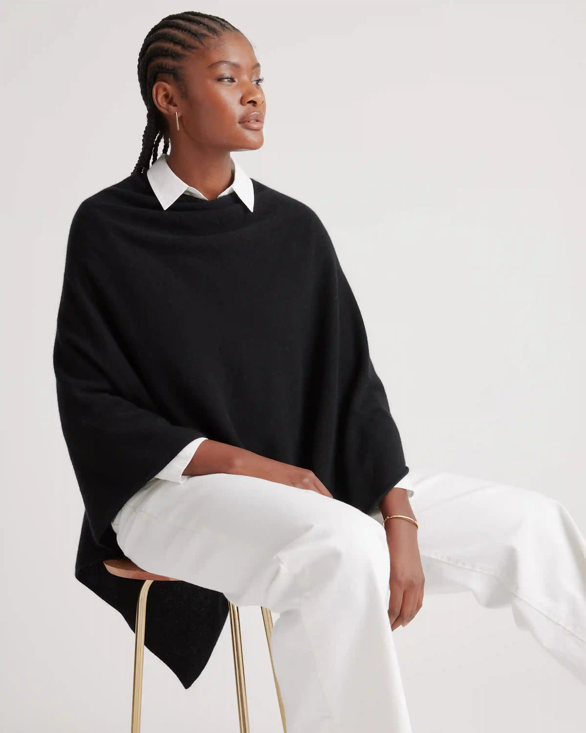 Mongolian Cashmere Poncho