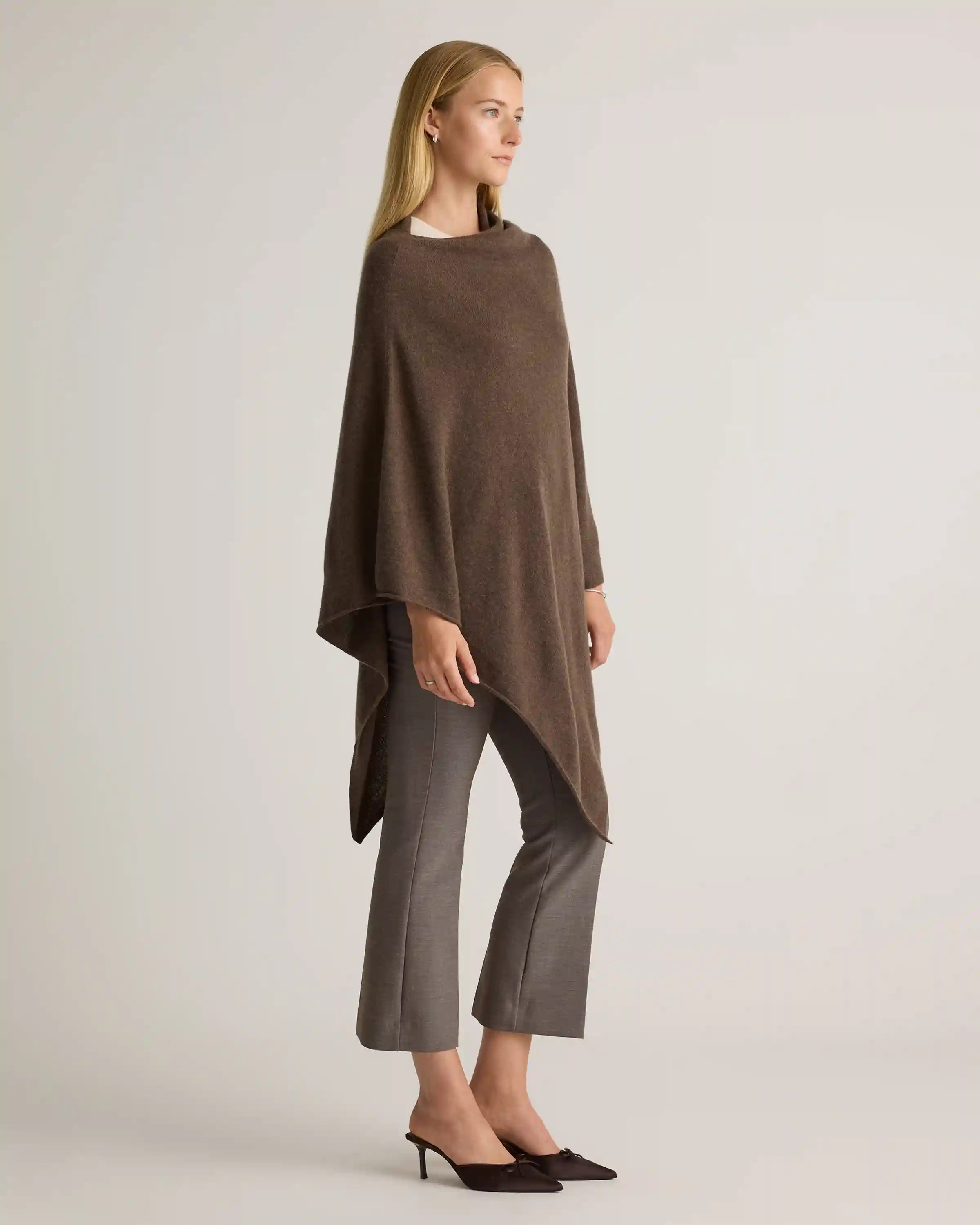 Mongolian Cashmere Poncho