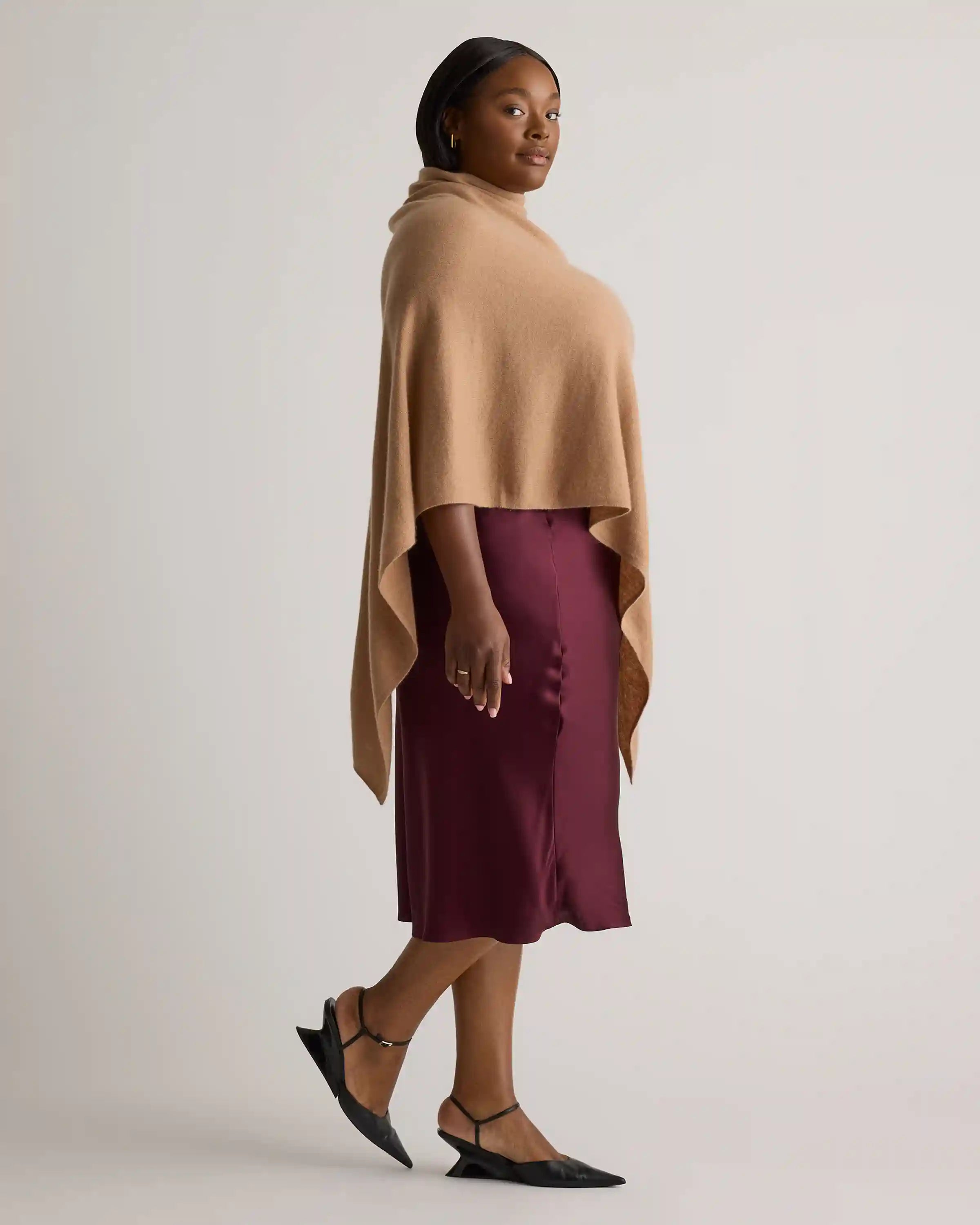 Mongolian Cashmere Poncho