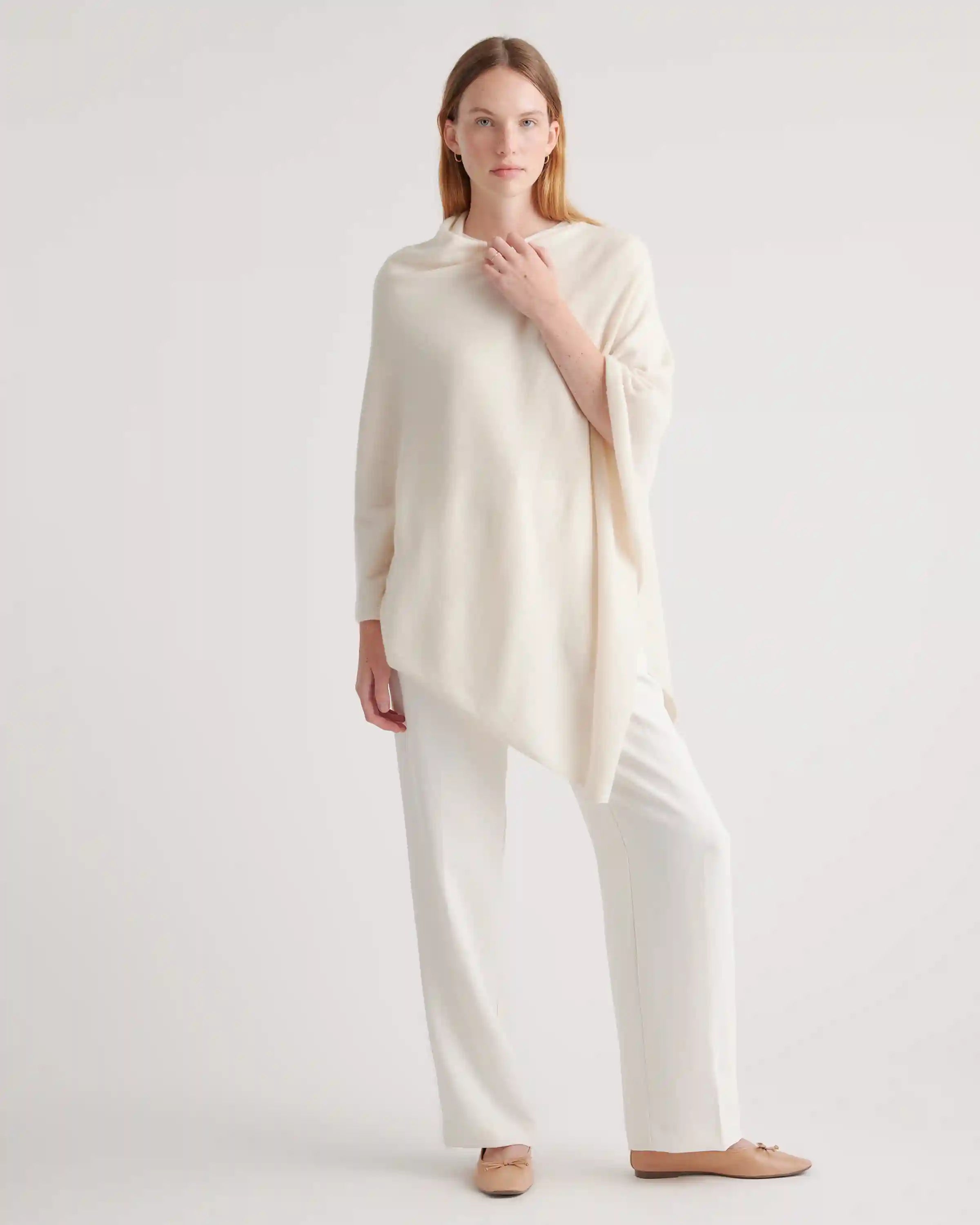 Mongolian Cashmere Poncho