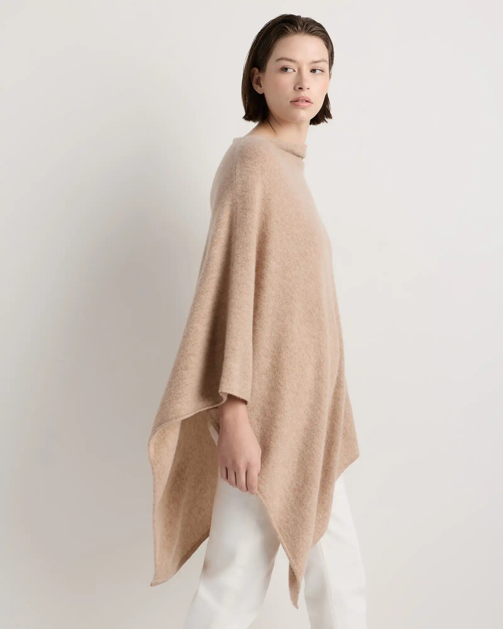 Mongolian Cashmere Poncho