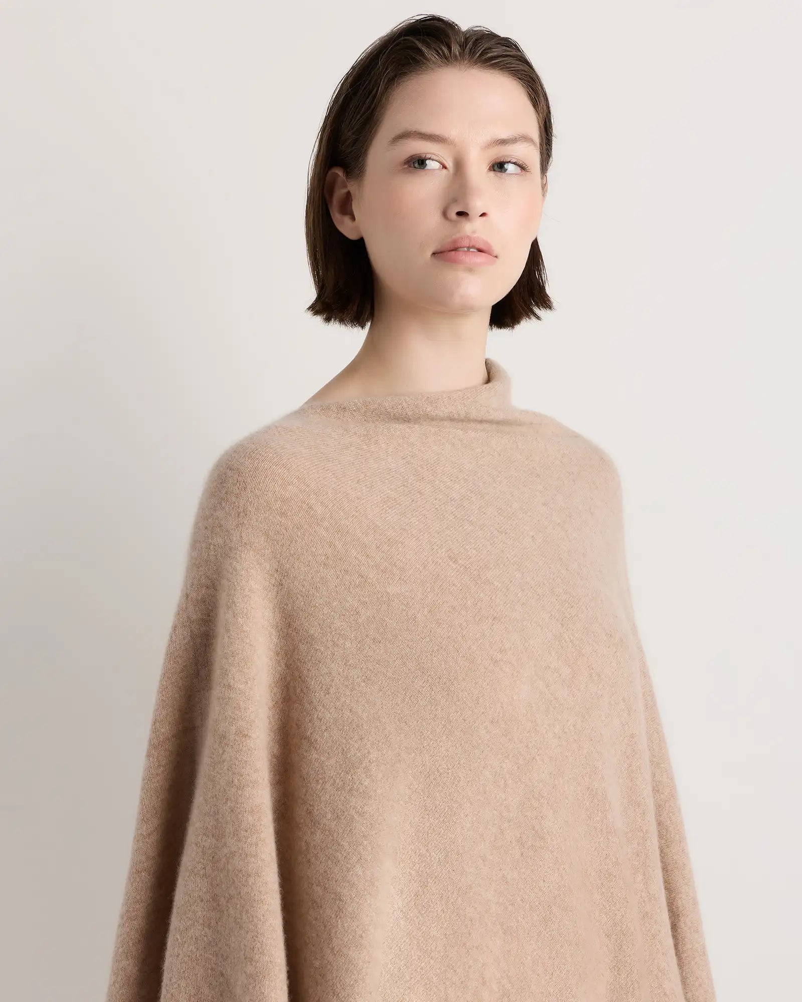 Mongolian Cashmere Poncho