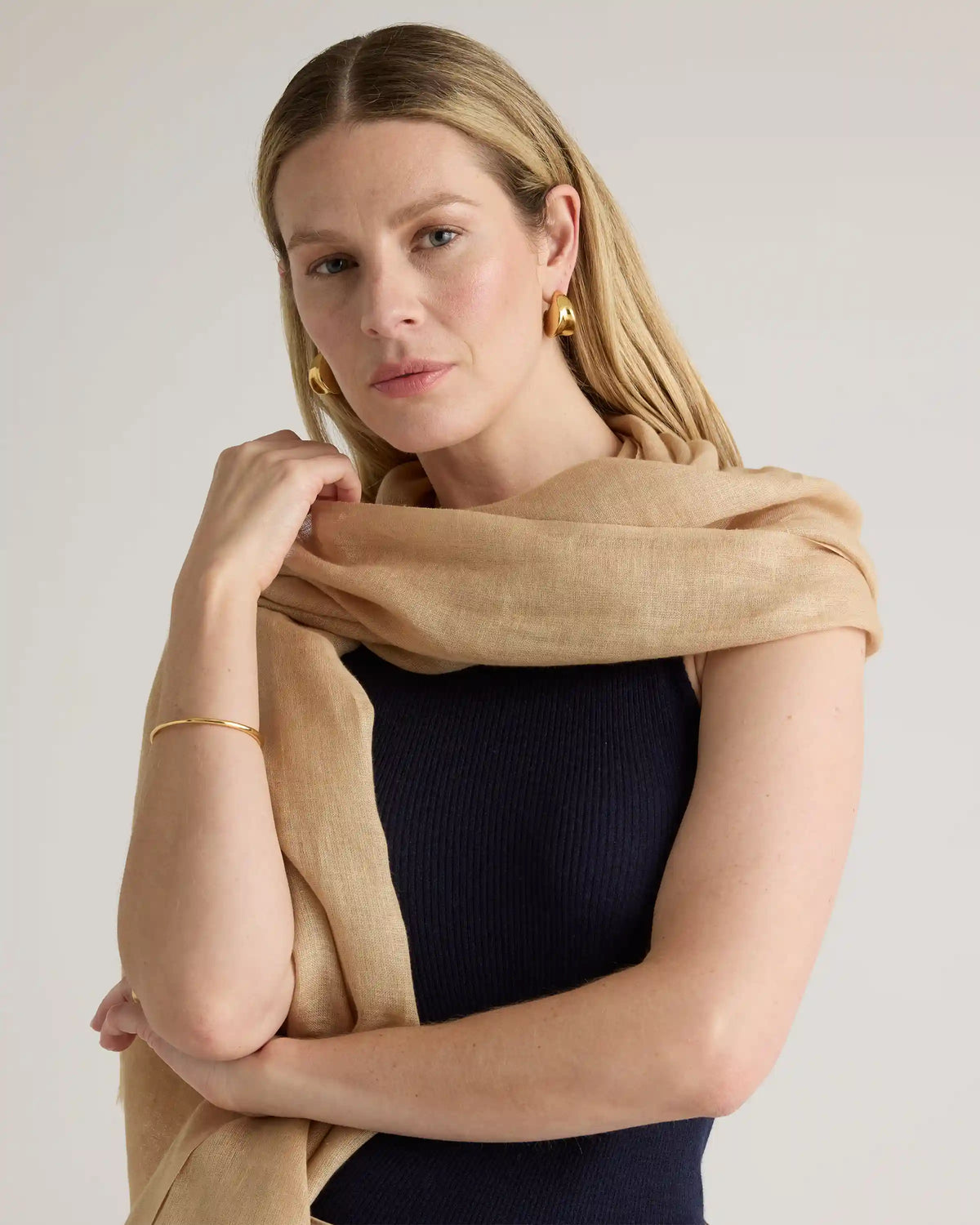 100% European Linen Scarf