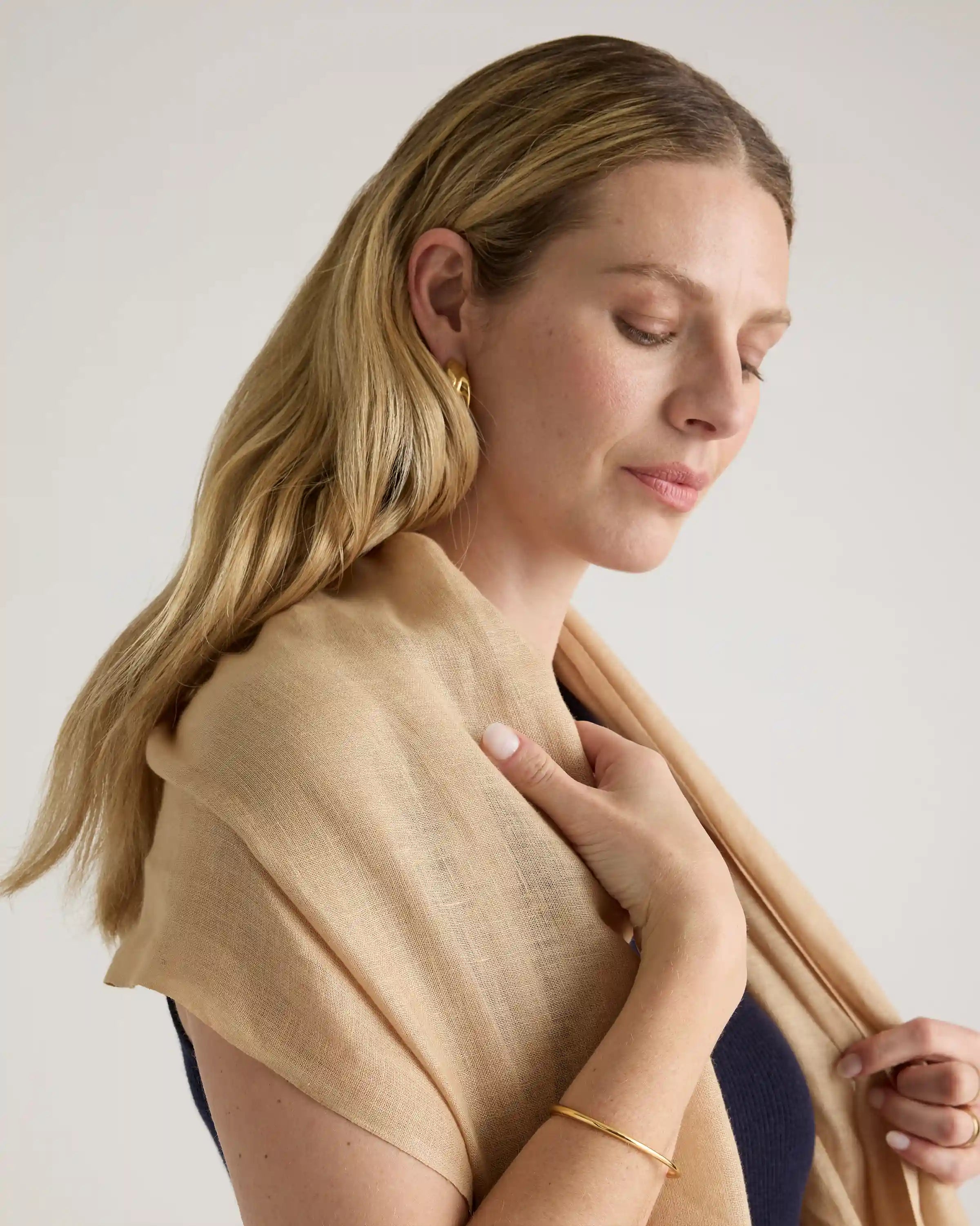 100% European Linen Scarf