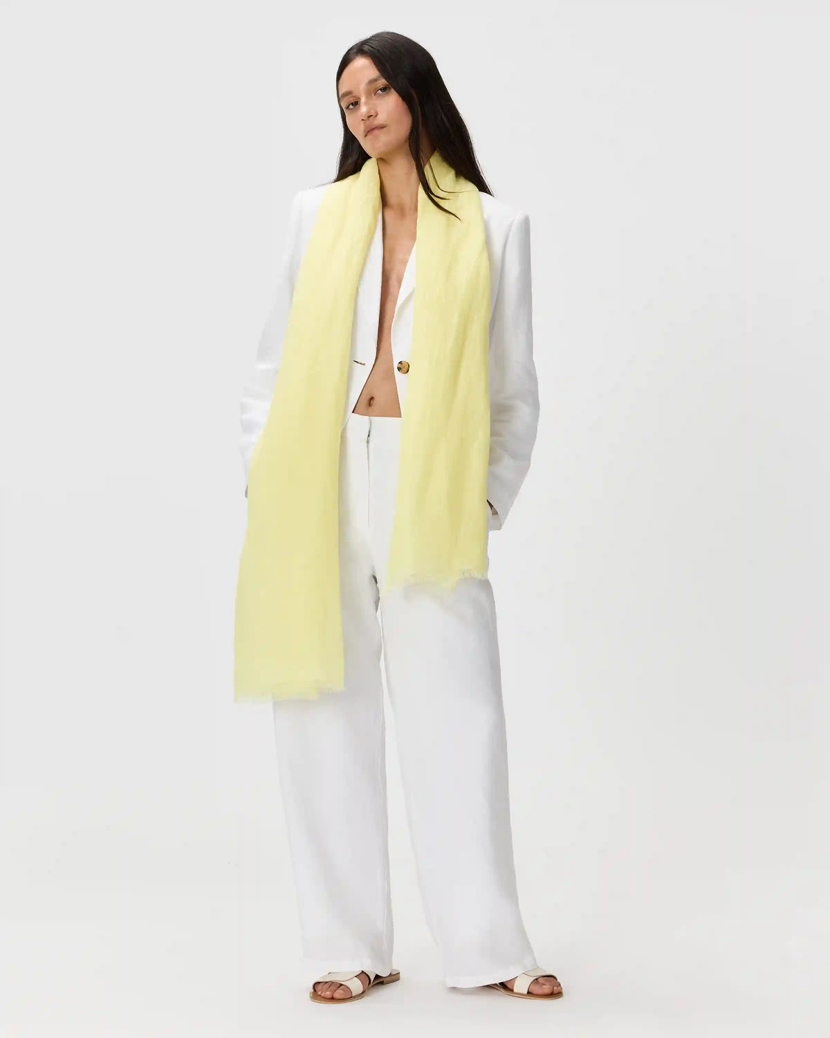 100% European Linen Scarf