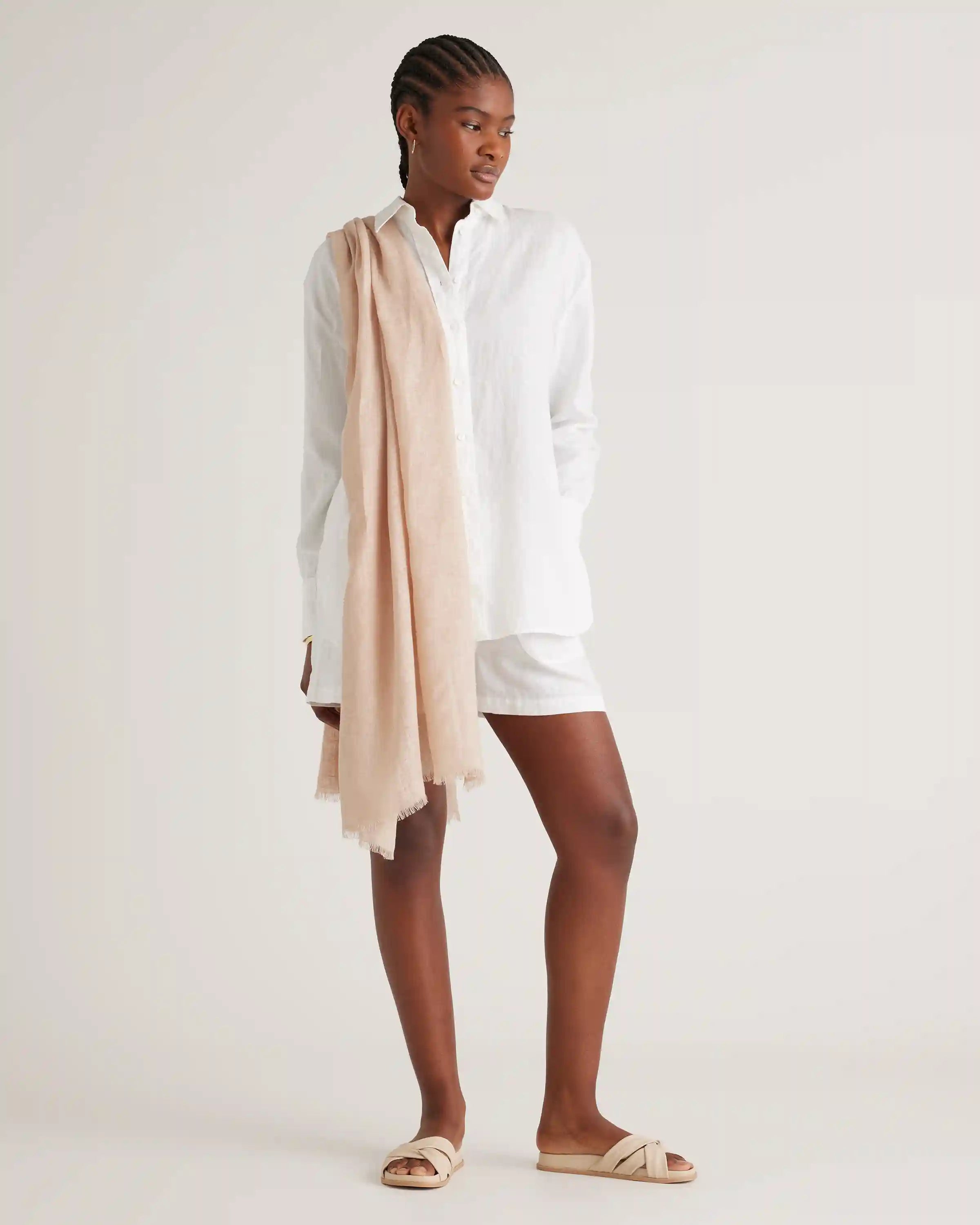 100% European Linen Scarf