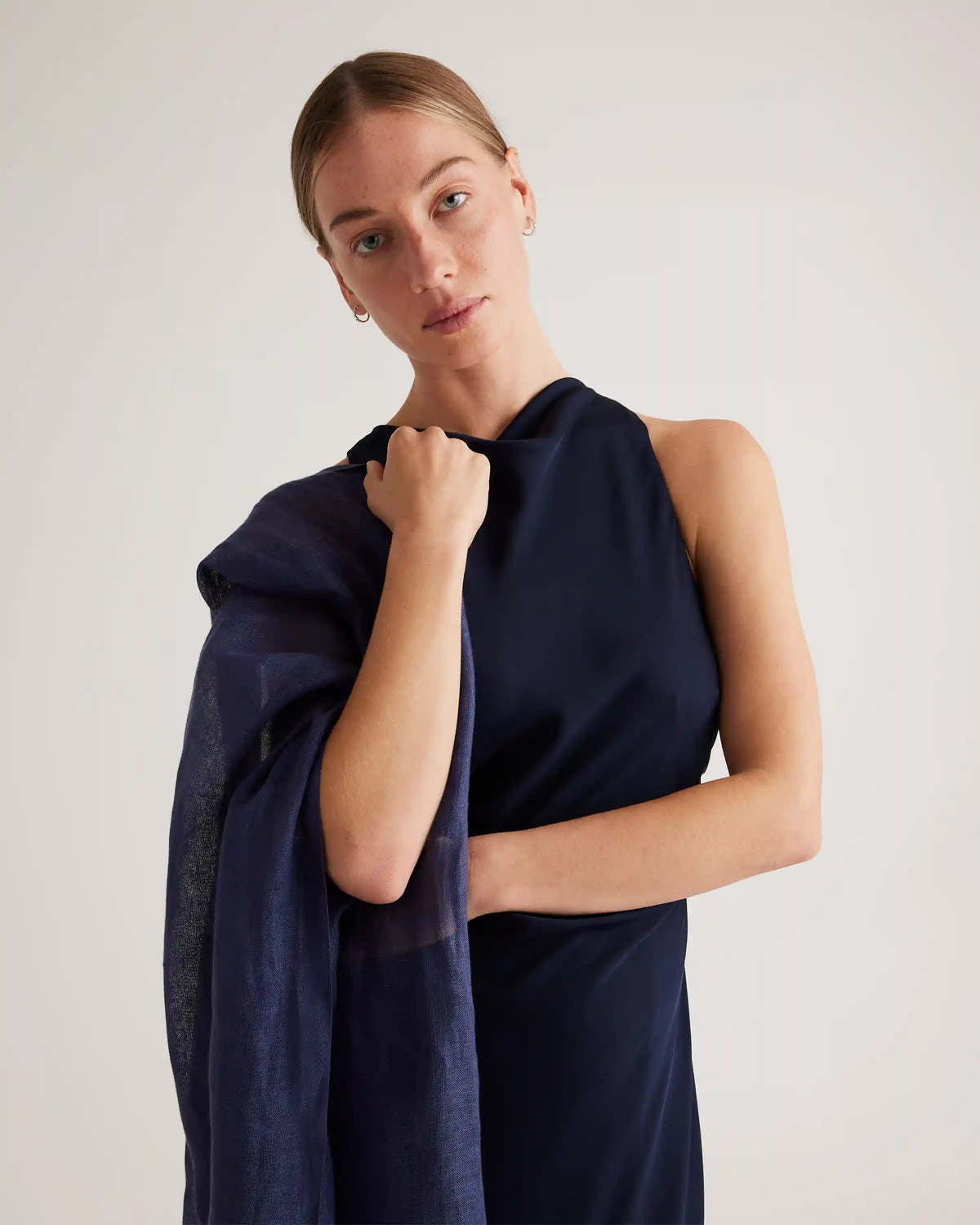100% European Linen Scarf