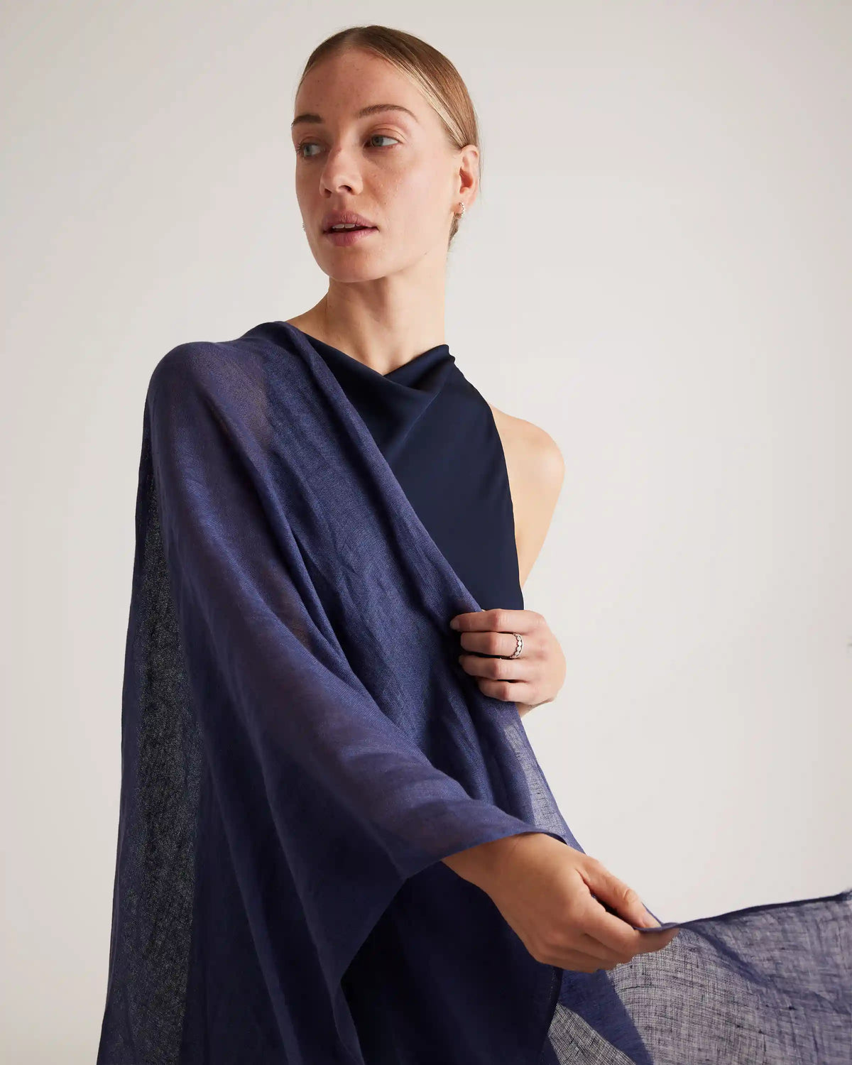 100% European Linen Scarf