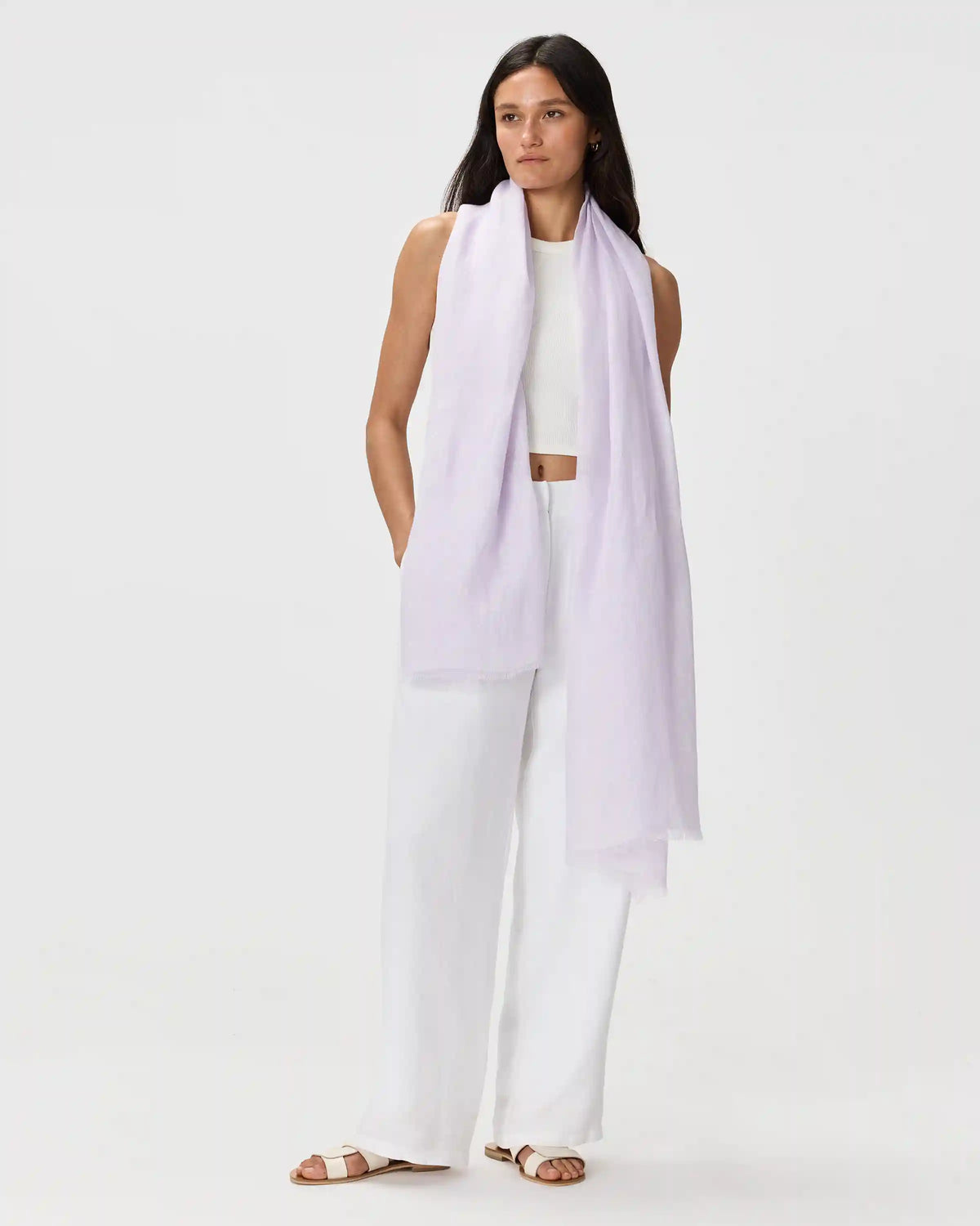 100% European Linen Scarf