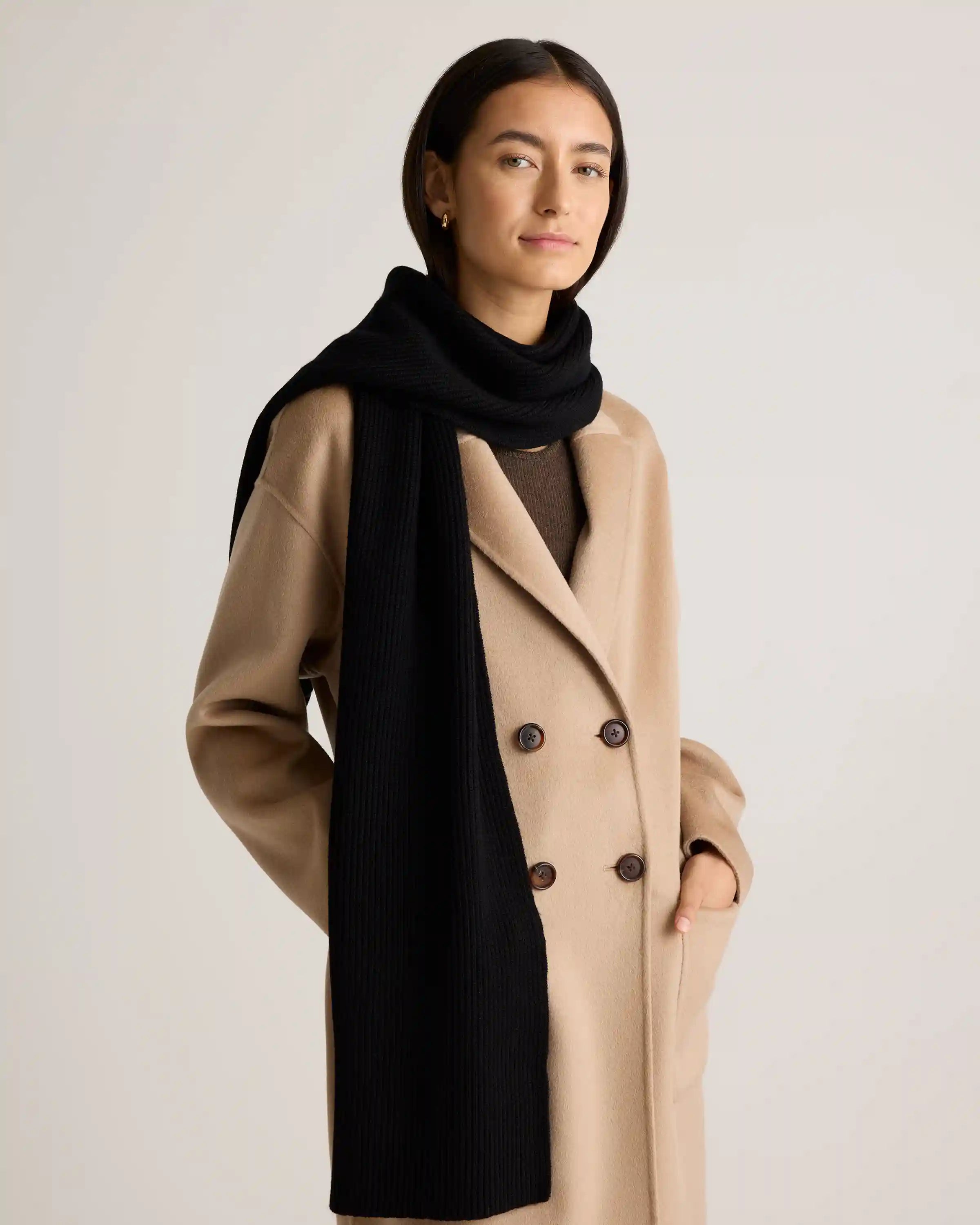 Merino Wool Fisherman Scarf