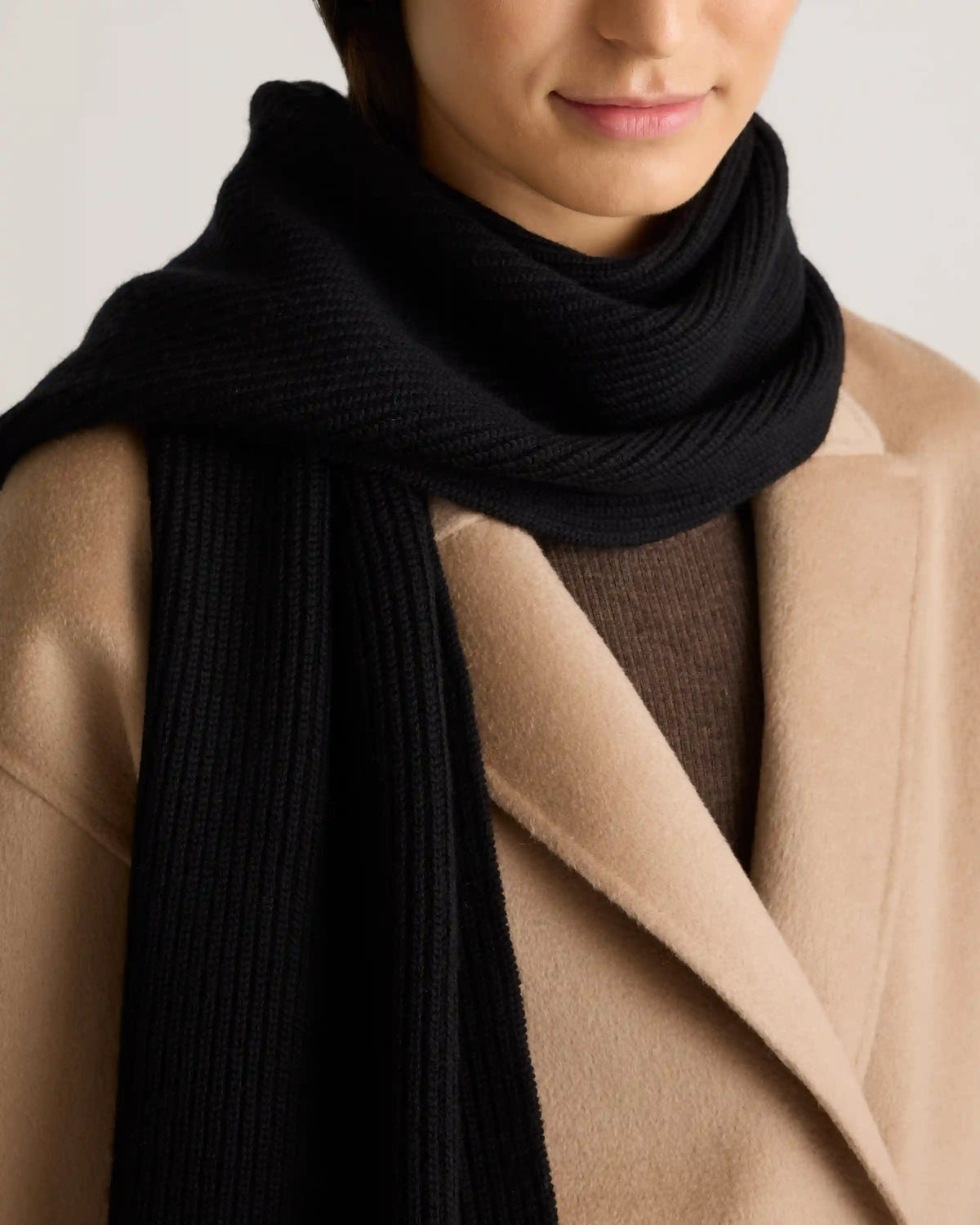 Merino Wool Fisherman Scarf