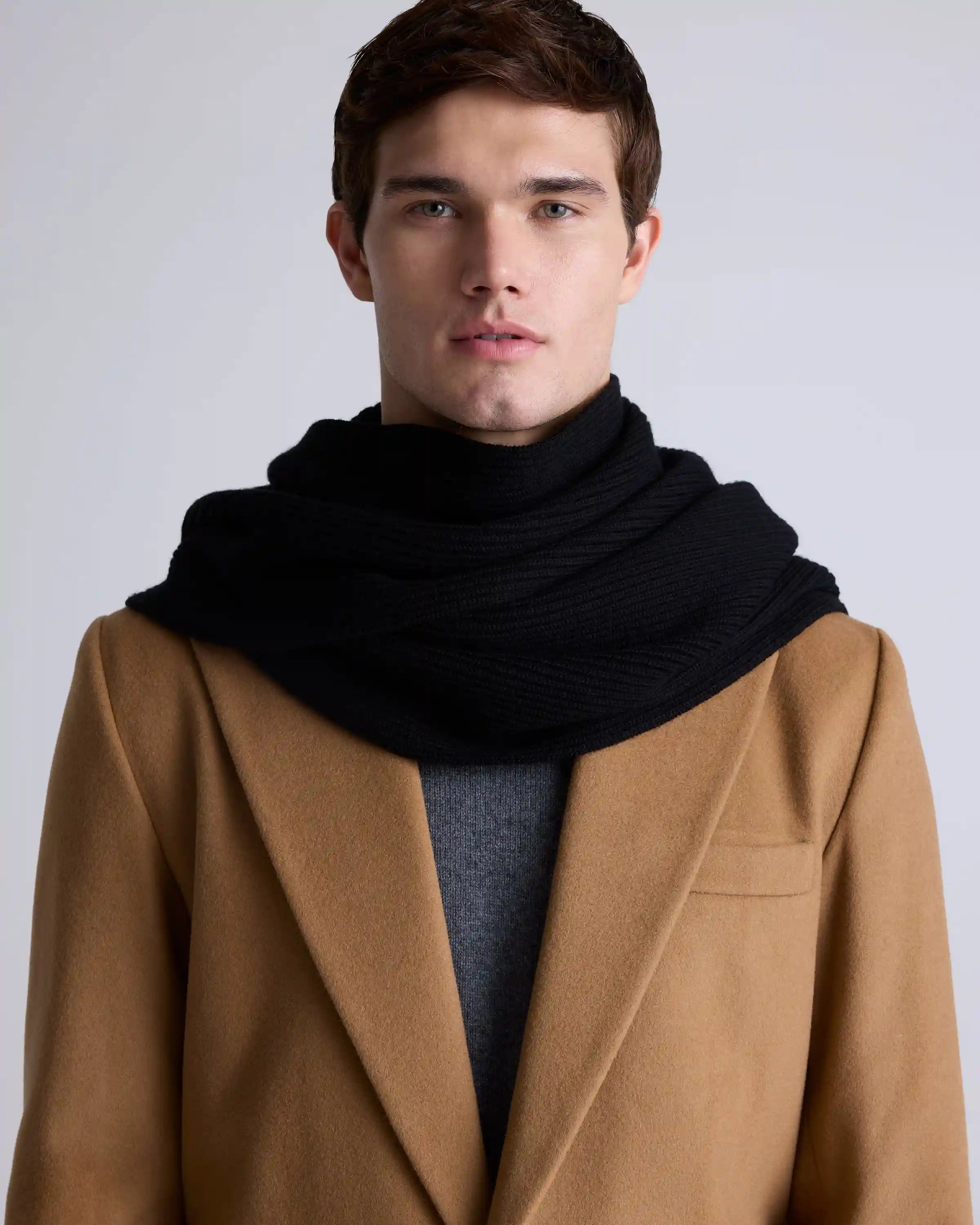 Merino Wool Fisherman Scarf