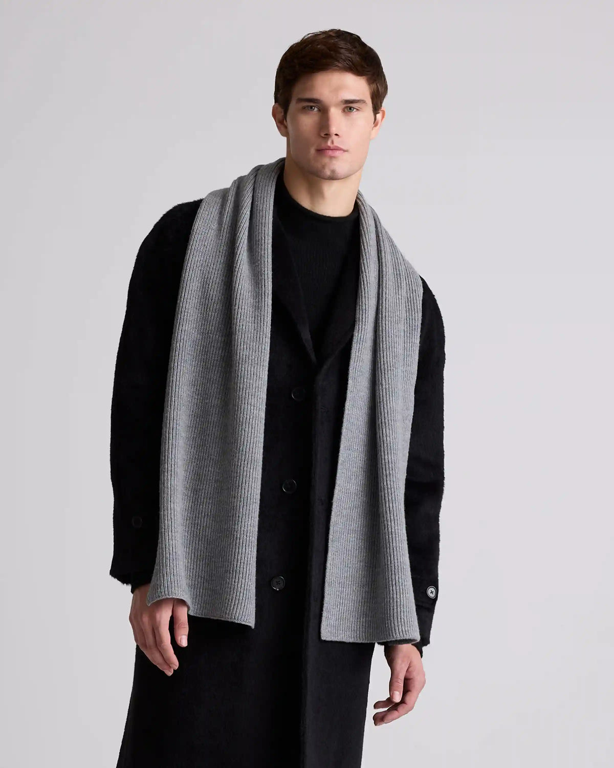 Merino Wool Fisherman Scarf