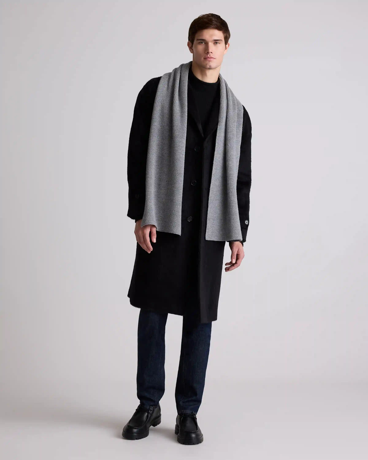 Merino Wool Fisherman Scarf