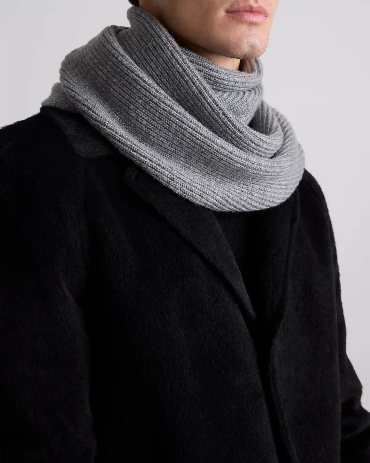 Merino Wool Fisherman Scarf