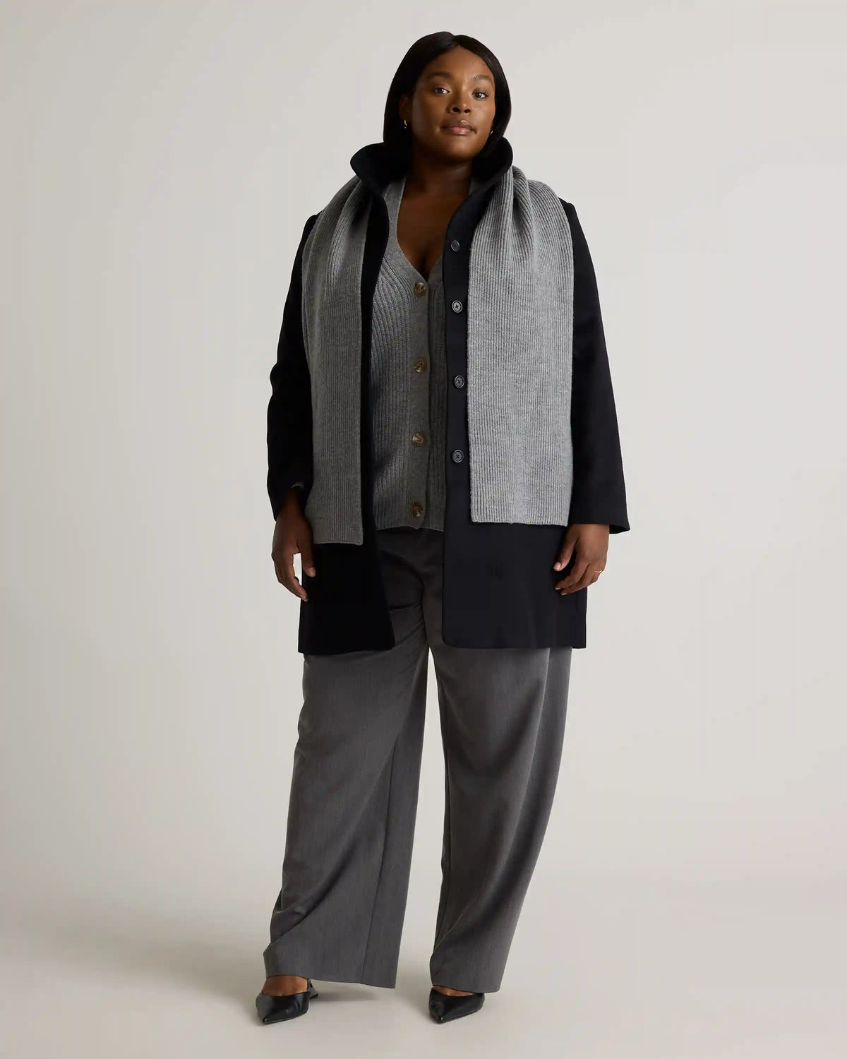 Merino Wool Fisherman Scarf