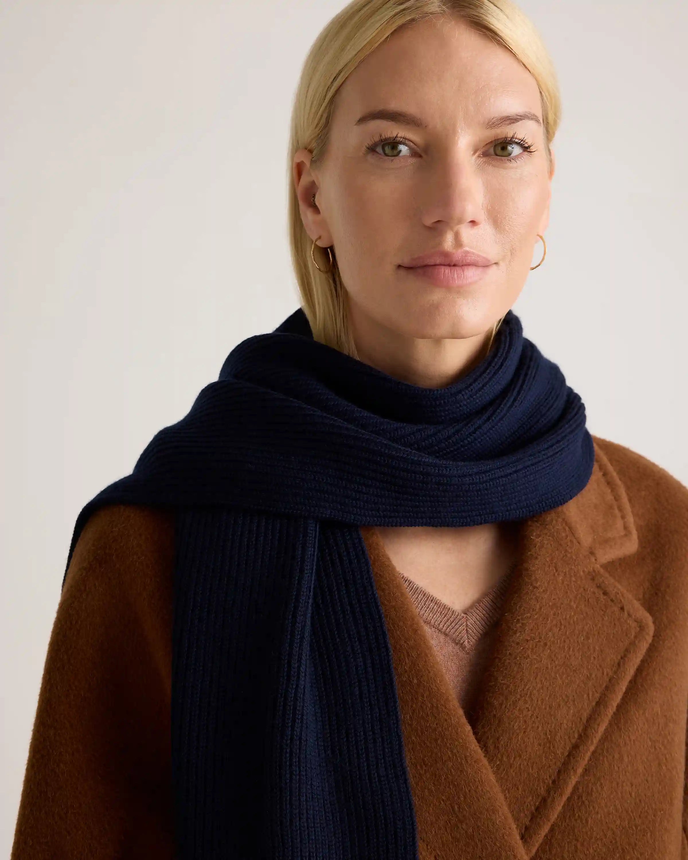 Merino Wool Fisherman Scarf