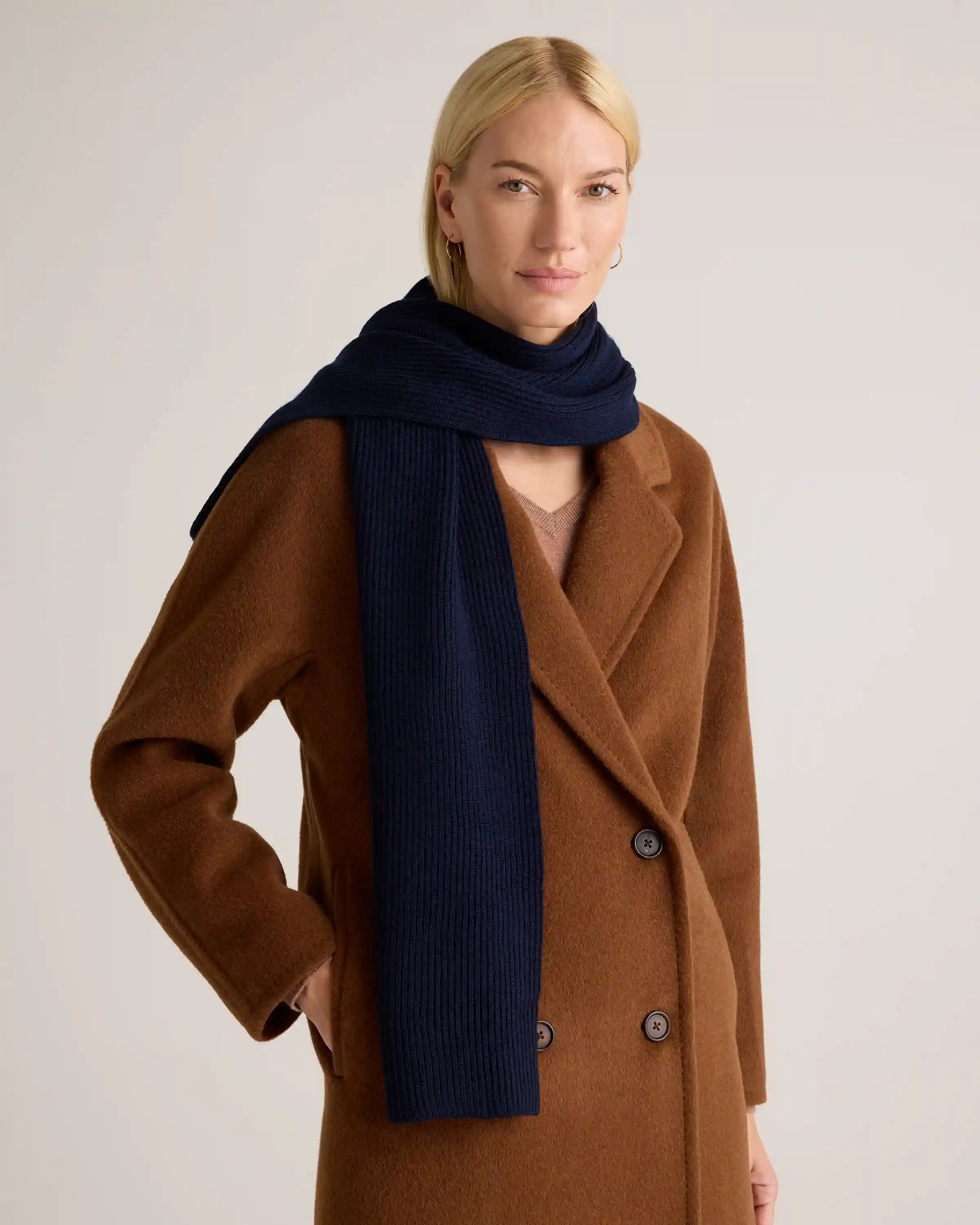 Merino Wool Fisherman Scarf