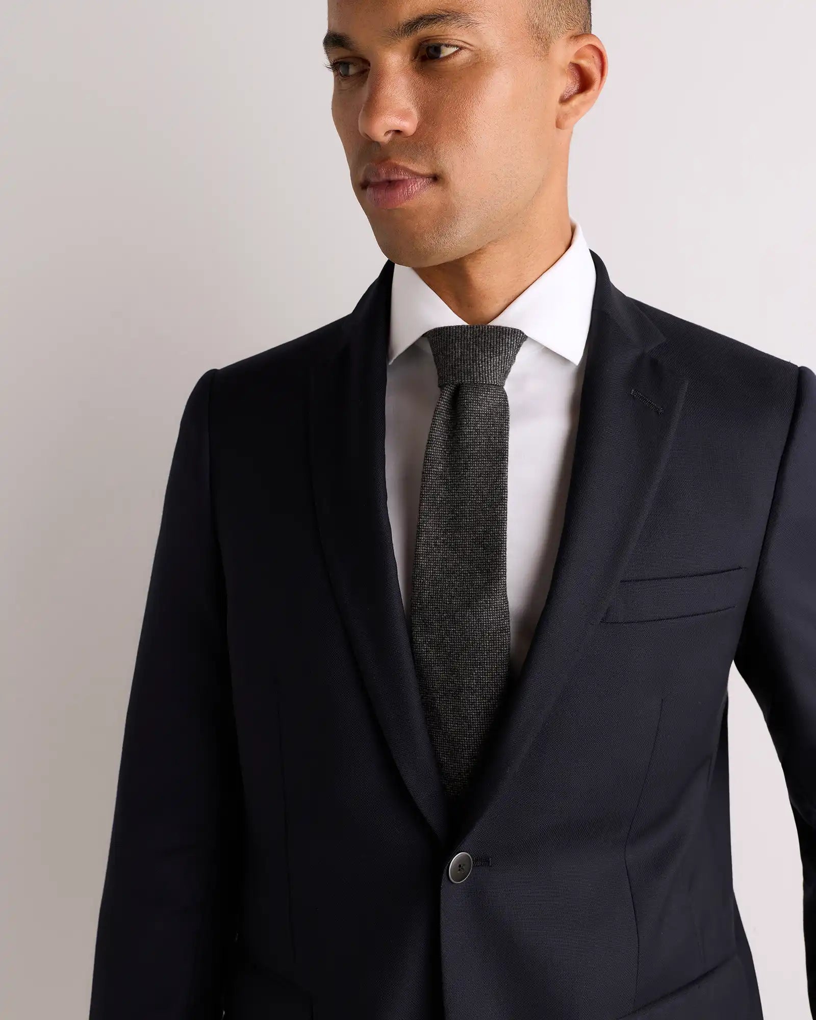 100% Cashmere 3-fold Hand-rolled Tie