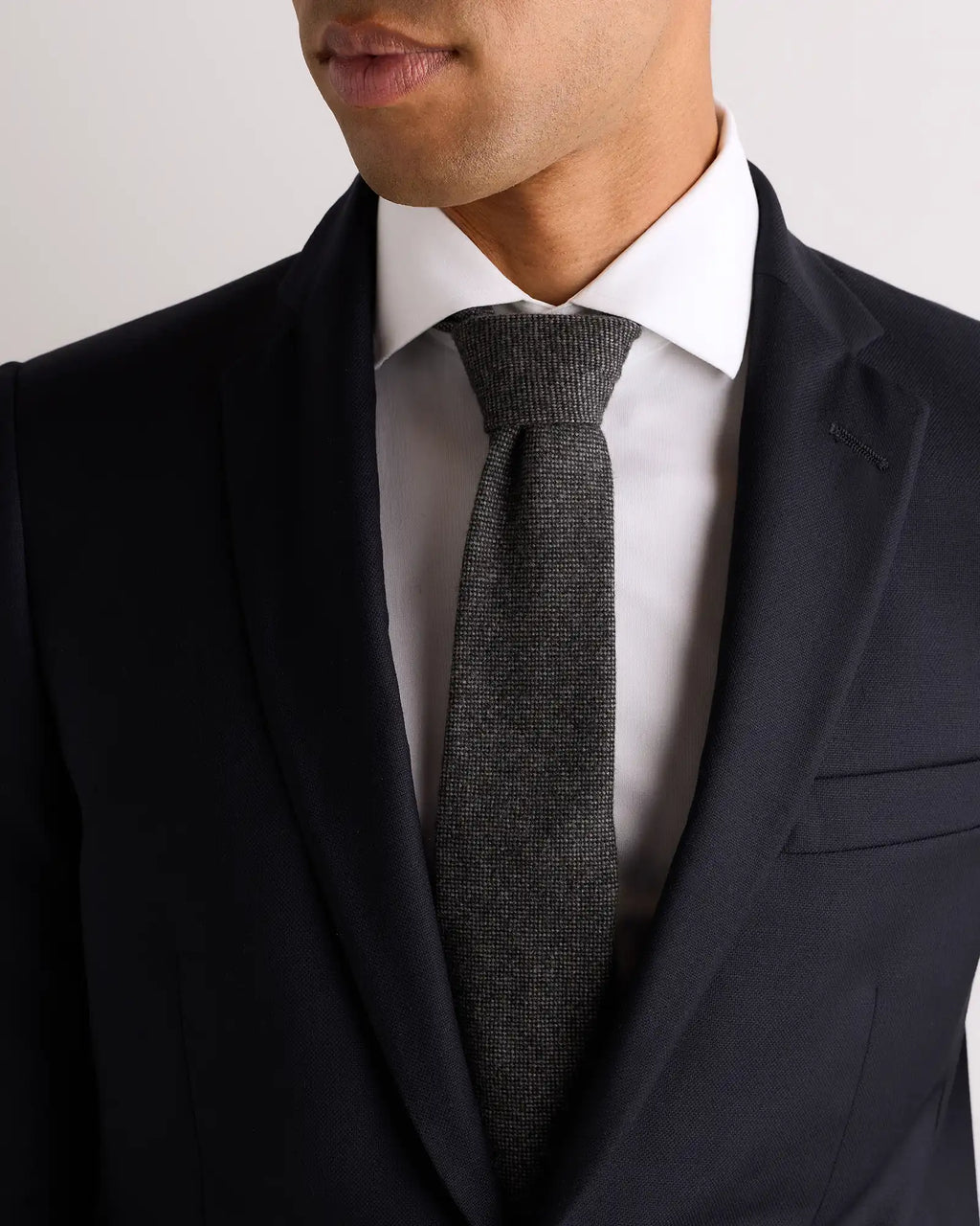 100% Cashmere 3-fold Hand-rolled Tie