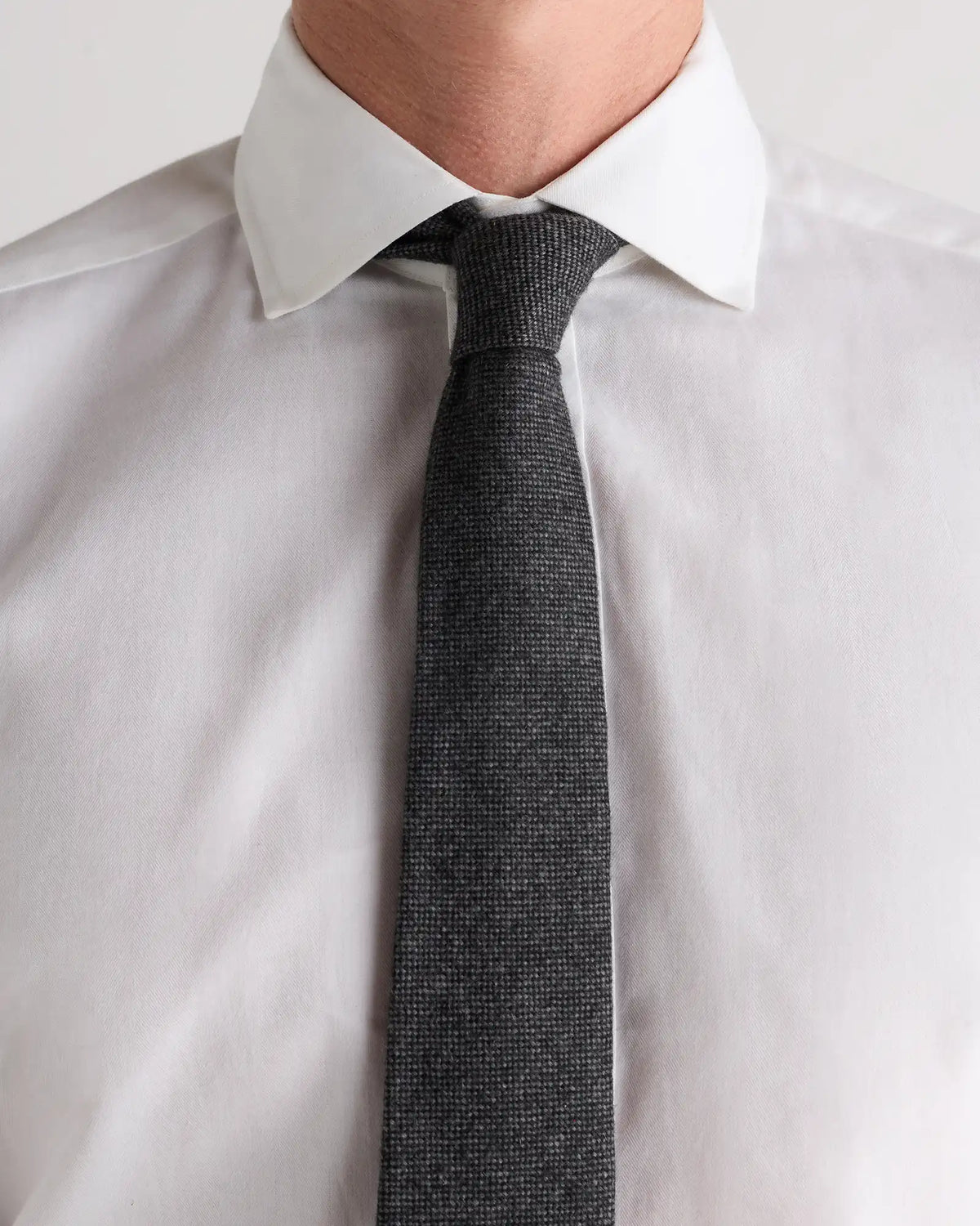 100% Cashmere 3-fold Hand-rolled Tie