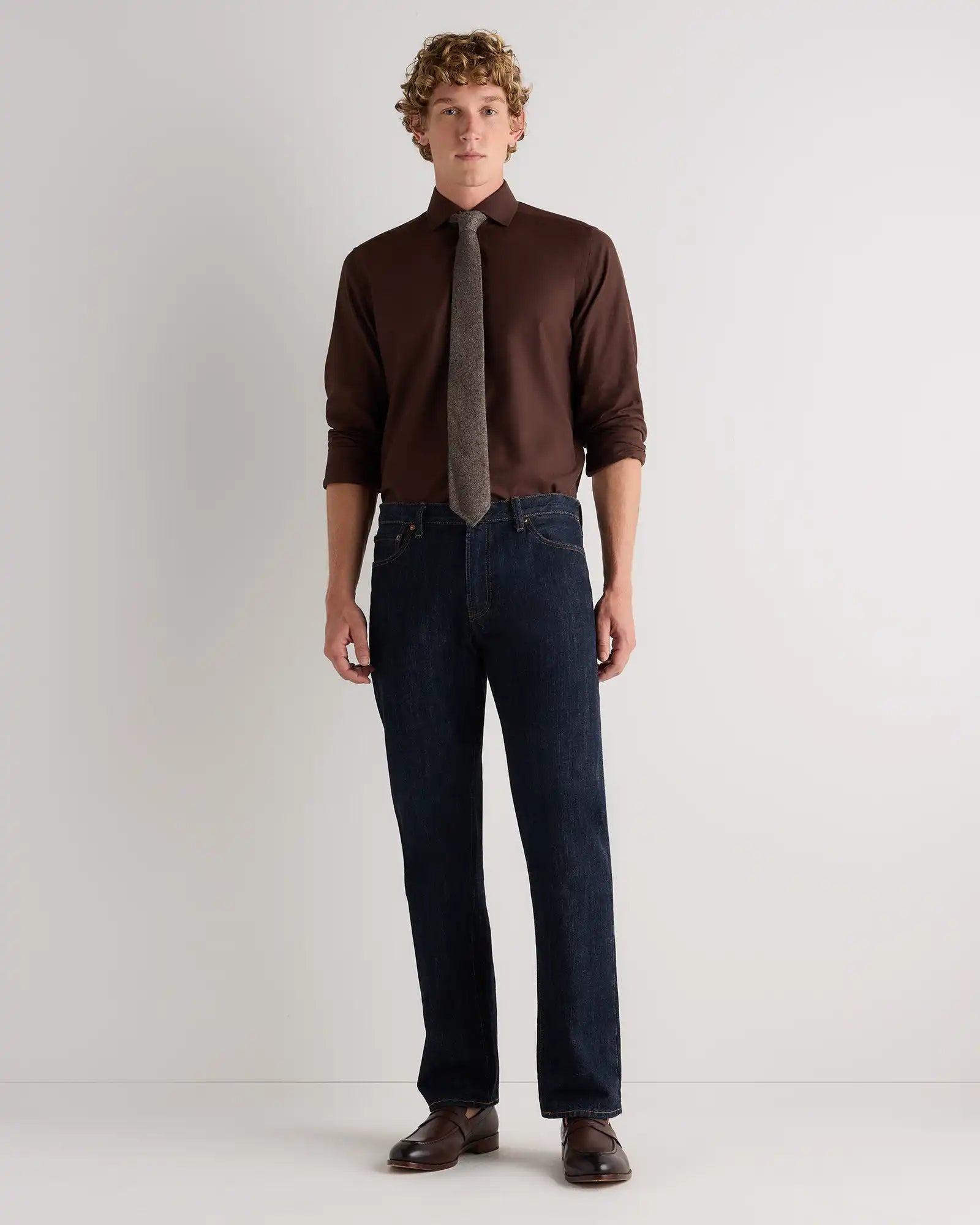 100% Cashmere 3-fold Hand-rolled Tie