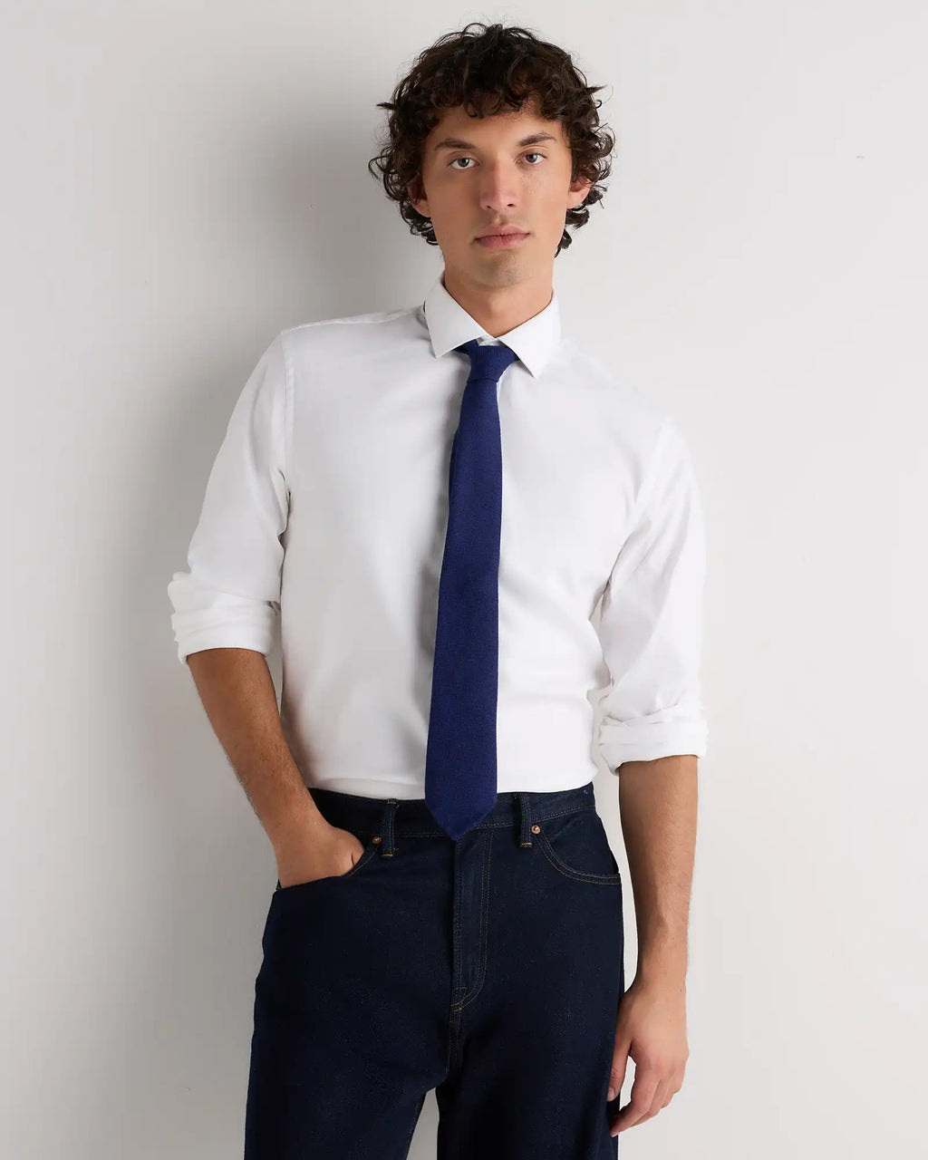 100% Cashmere 3-fold Hand-rolled Tie