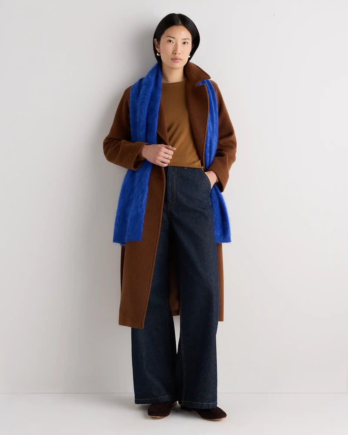 Brushed Cashmere Scarf