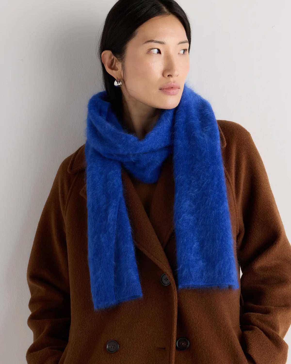 Brushed Cashmere Scarf