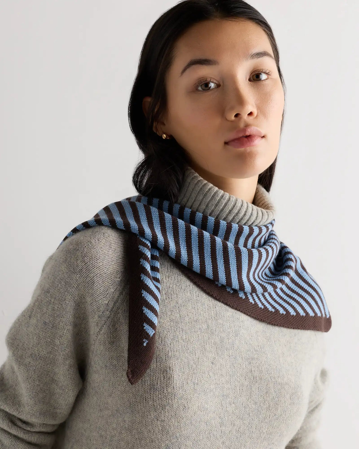 100% Merino Wool Triangle Scarf