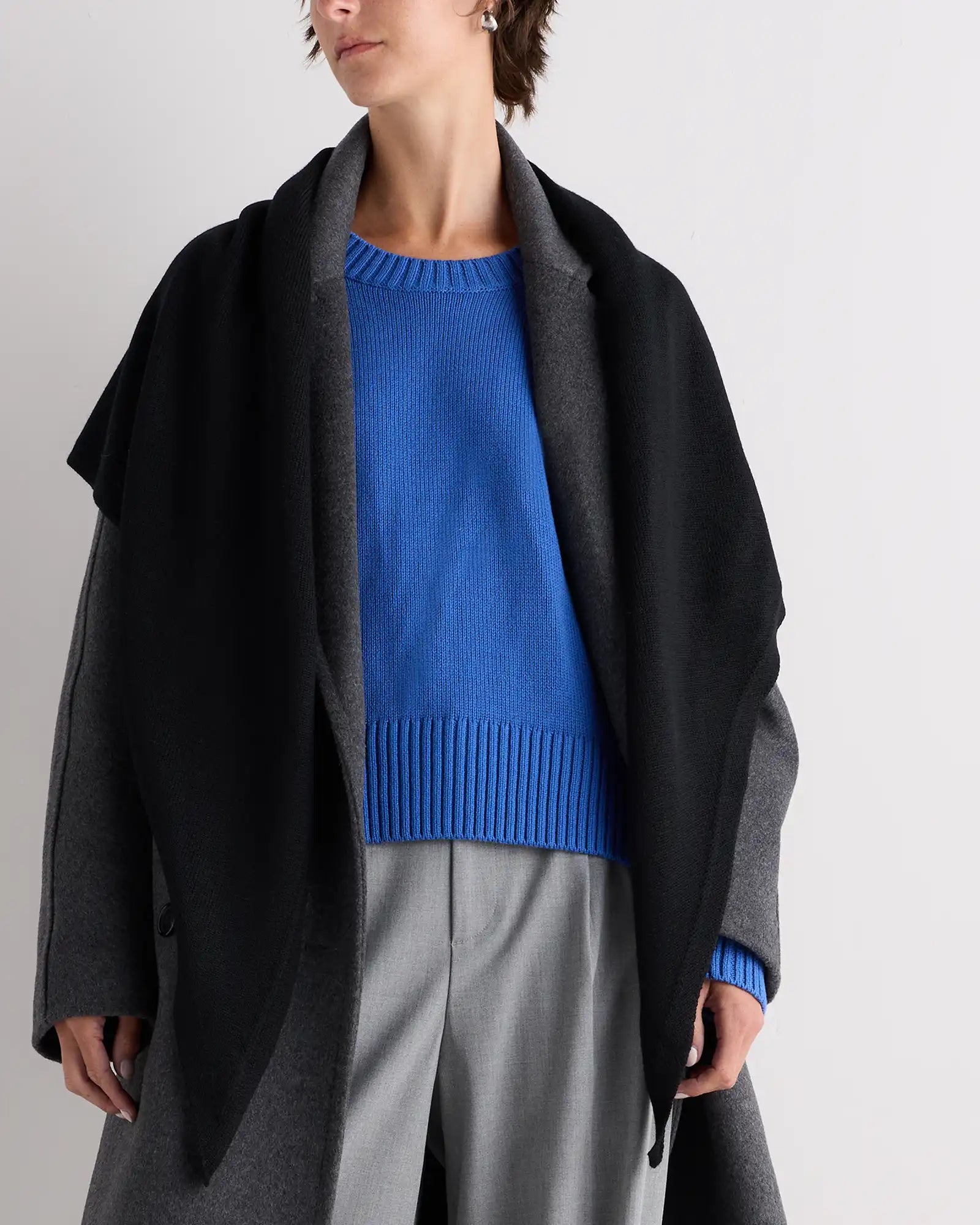 100% Merino Wool Large Triangle Scarf