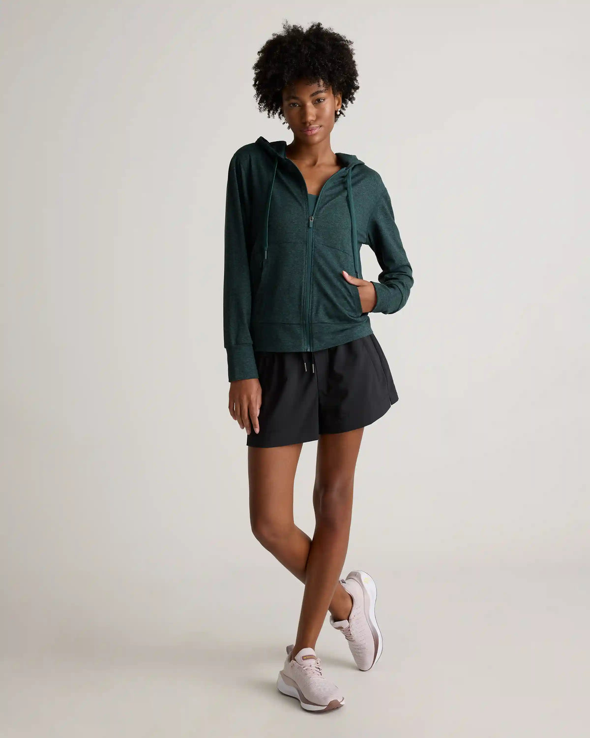Micro Ripstop Mid-Rise Hike Shorts