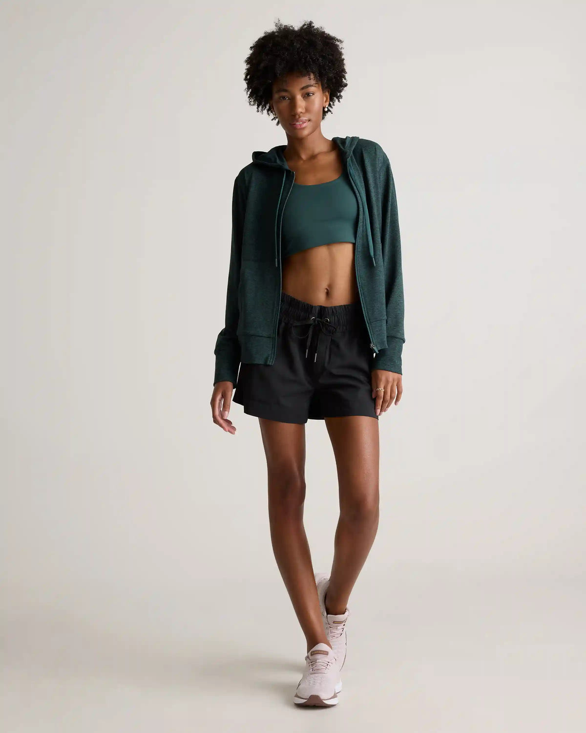 Micro Ripstop Mid-Rise Hike Shorts