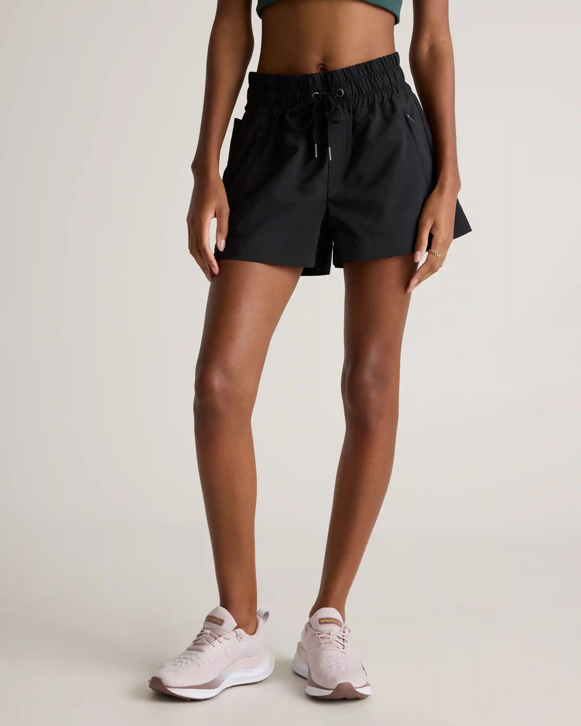 Micro Ripstop Mid-Rise Hike Shorts