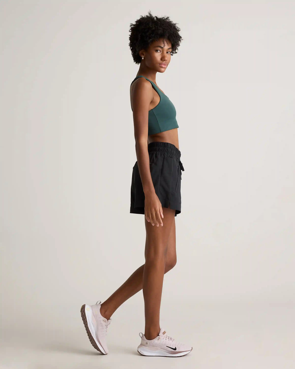 Micro Ripstop Mid-Rise Hike Shorts