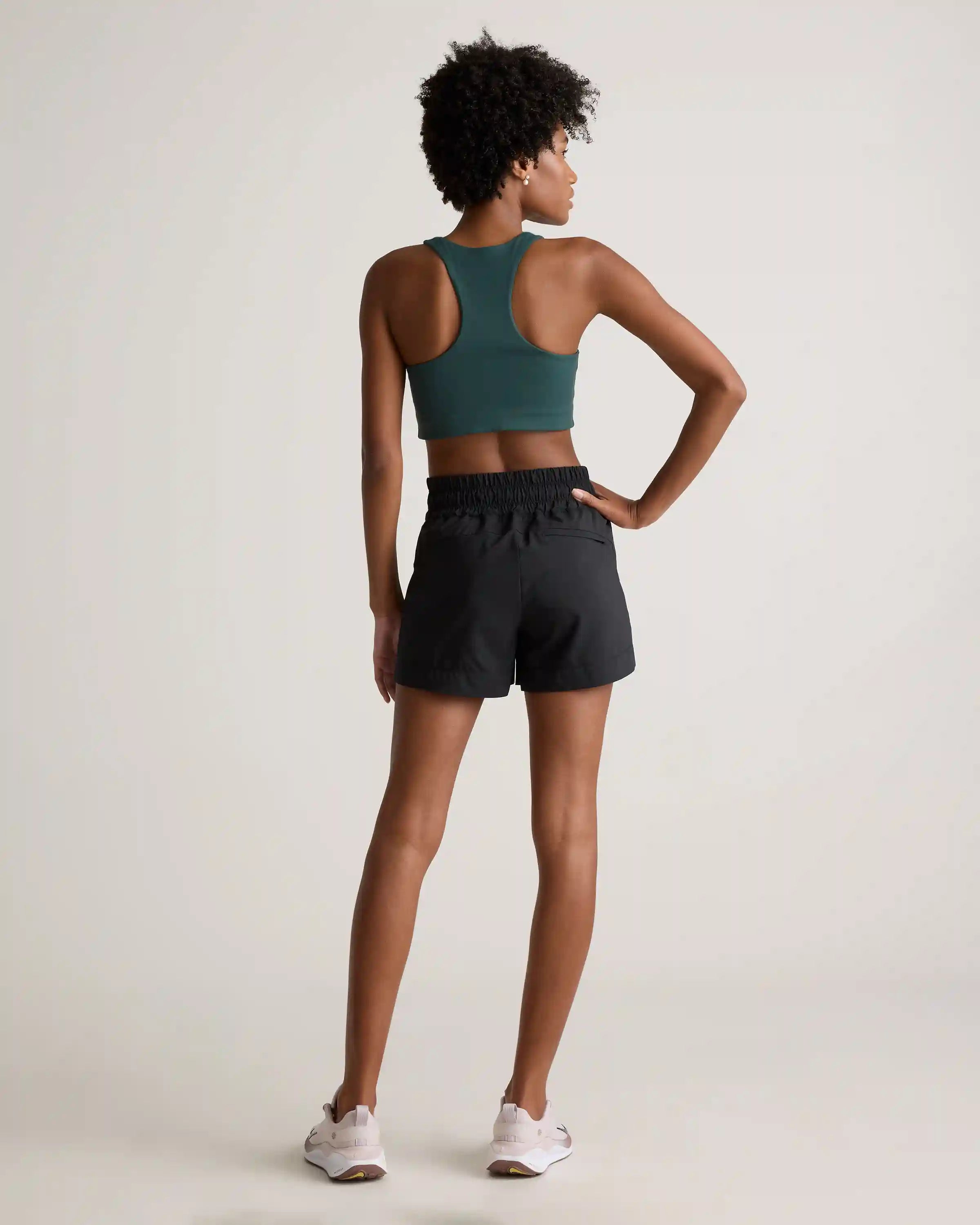 Micro Ripstop Mid-Rise Hike Shorts