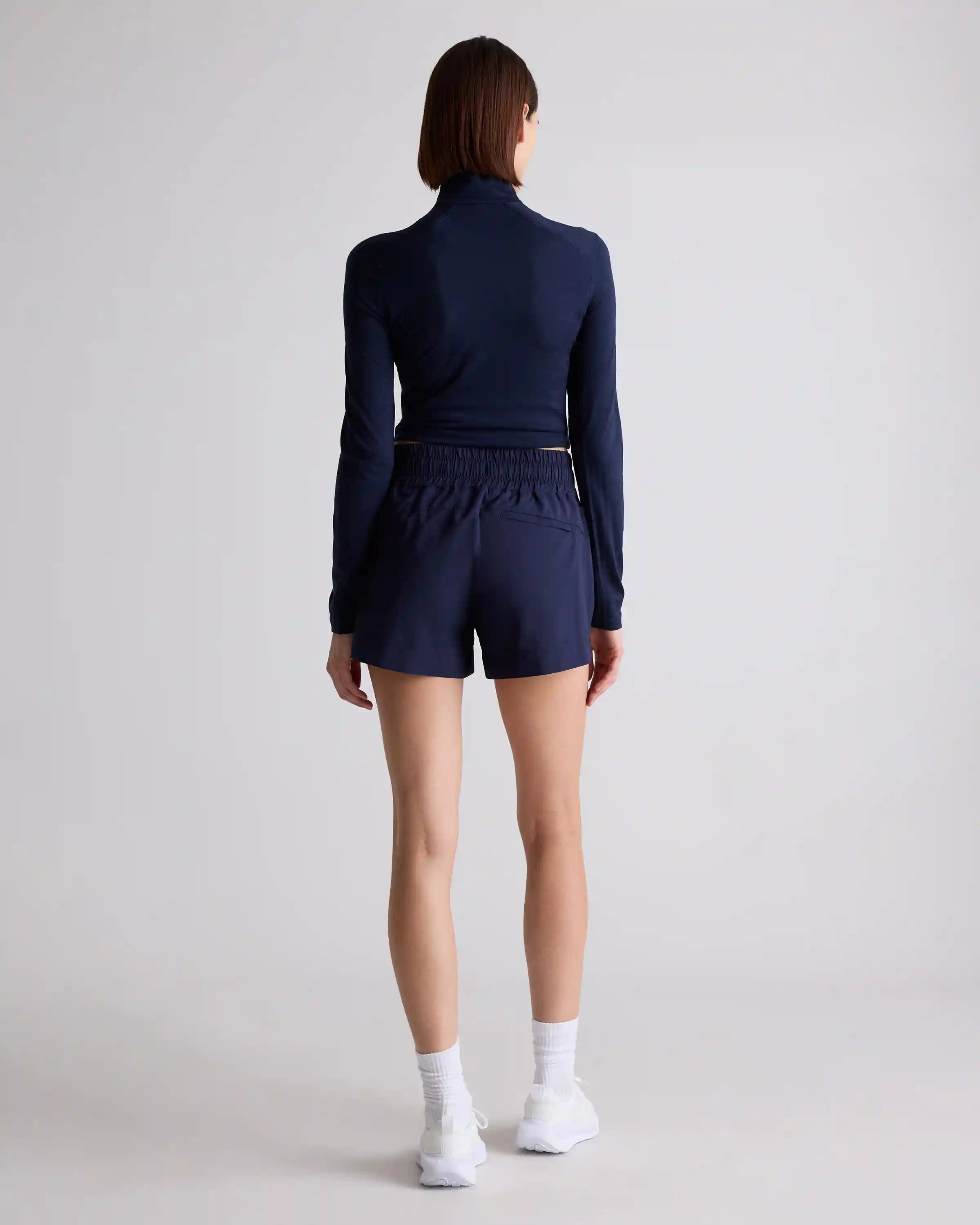 Micro Ripstop Mid-Rise Hike Shorts
