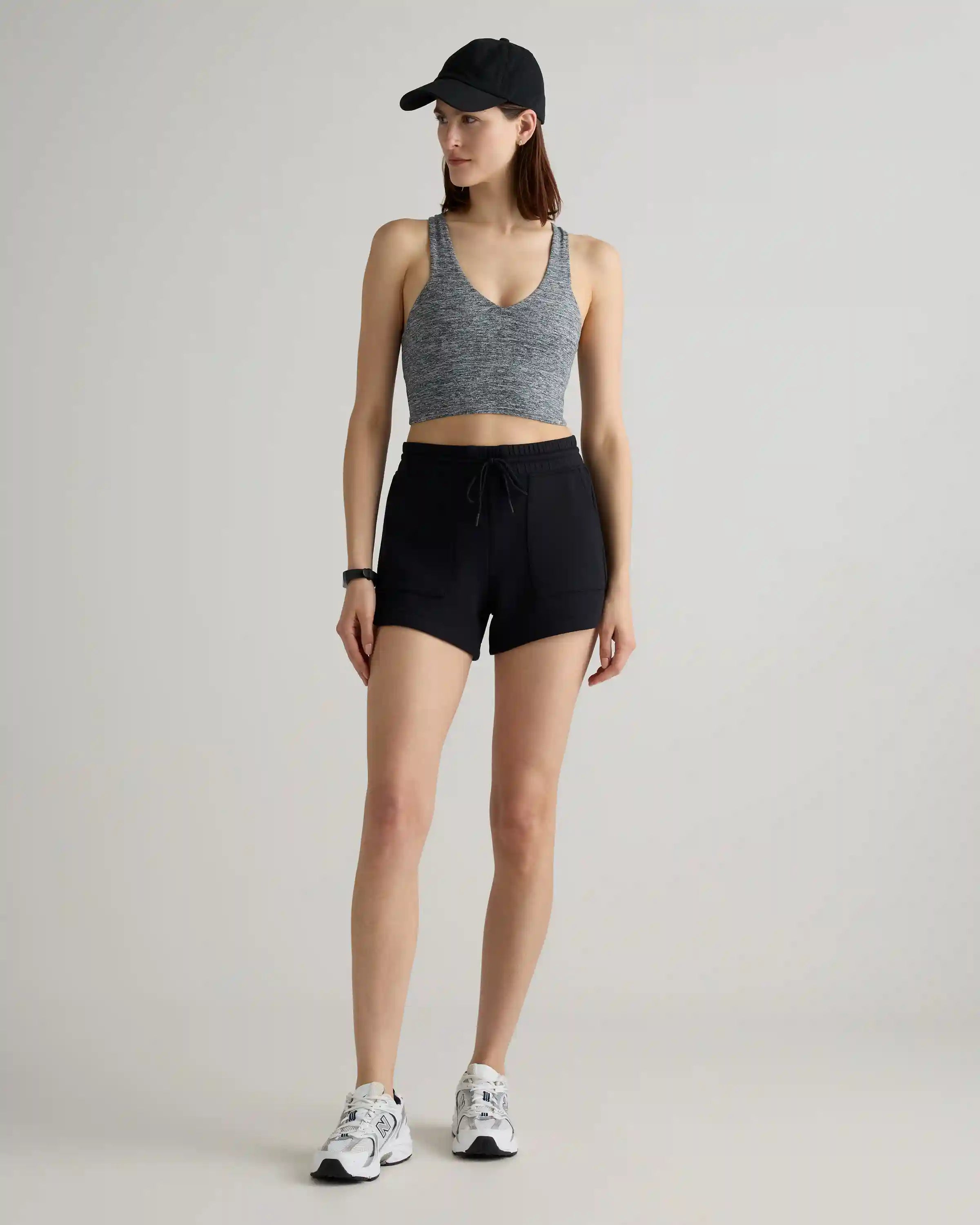 CloudComfort High-Rise Sweatshorts