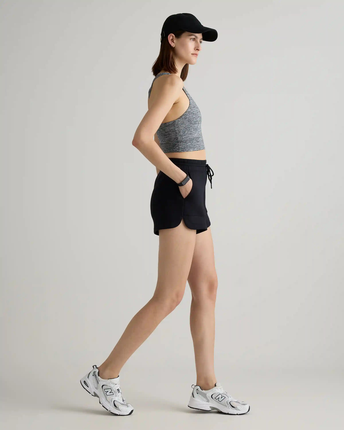 CloudComfort High-Rise Sweatshorts