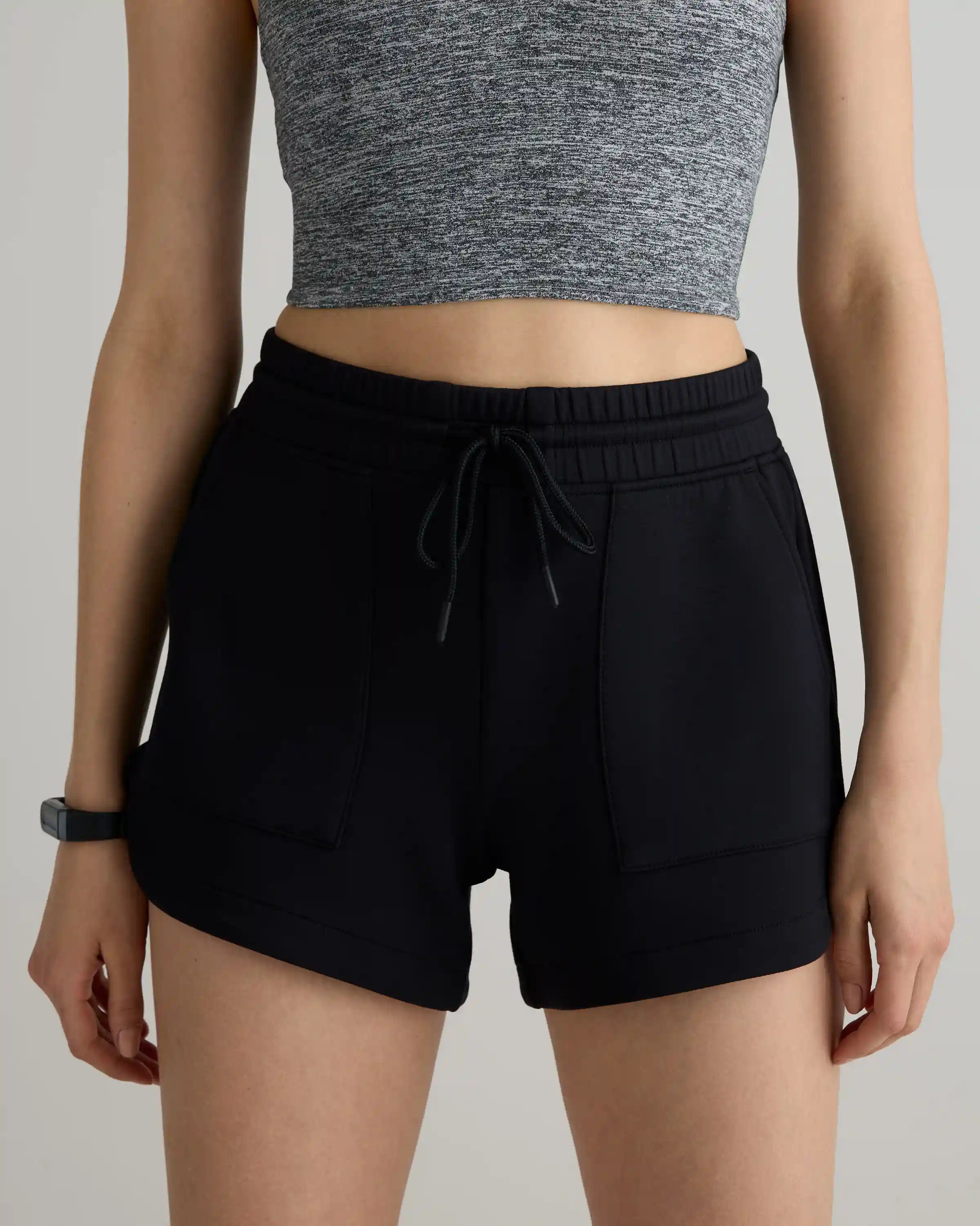 CloudComfort High-Rise Sweatshorts