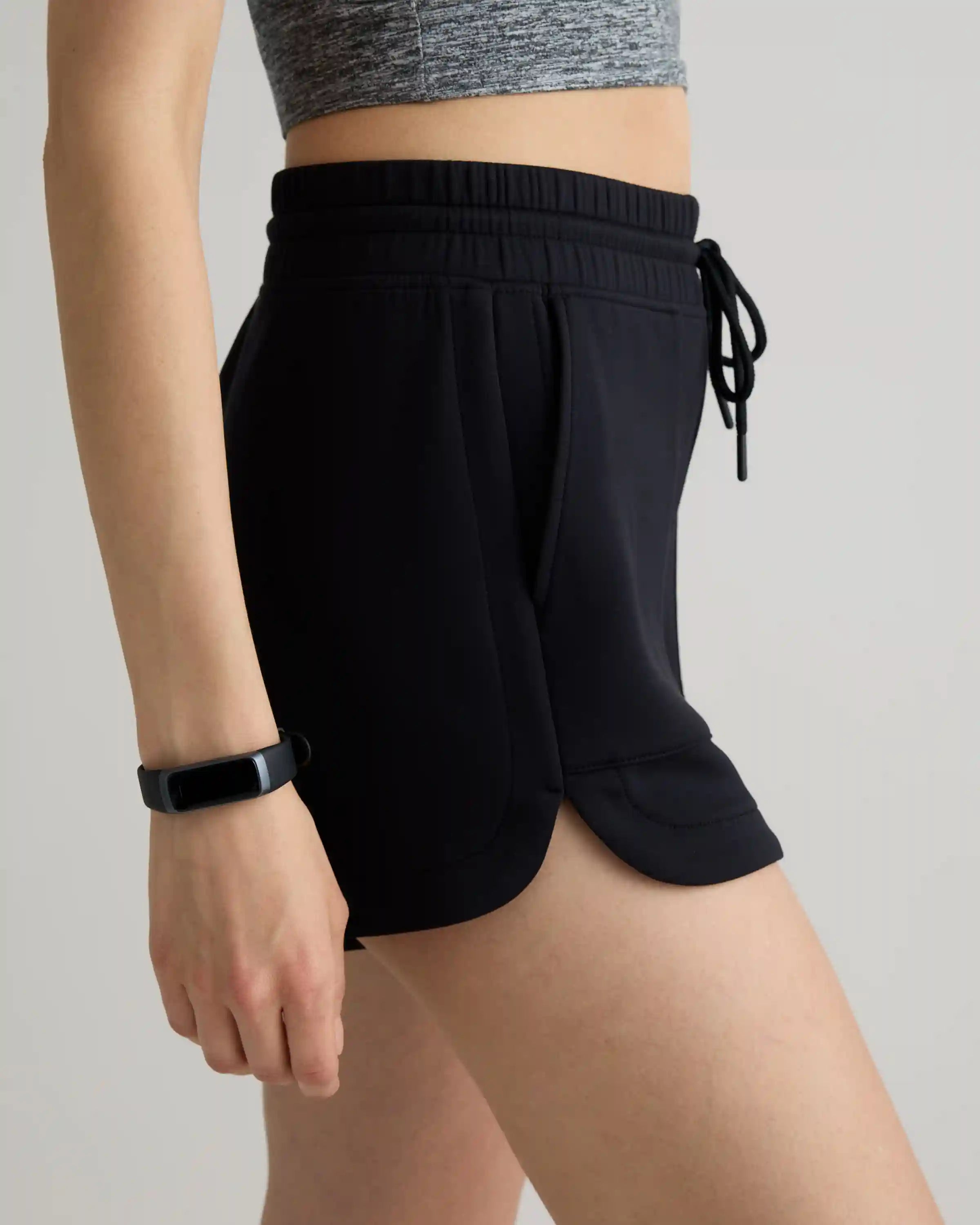 CloudComfort High-Rise Sweatshorts