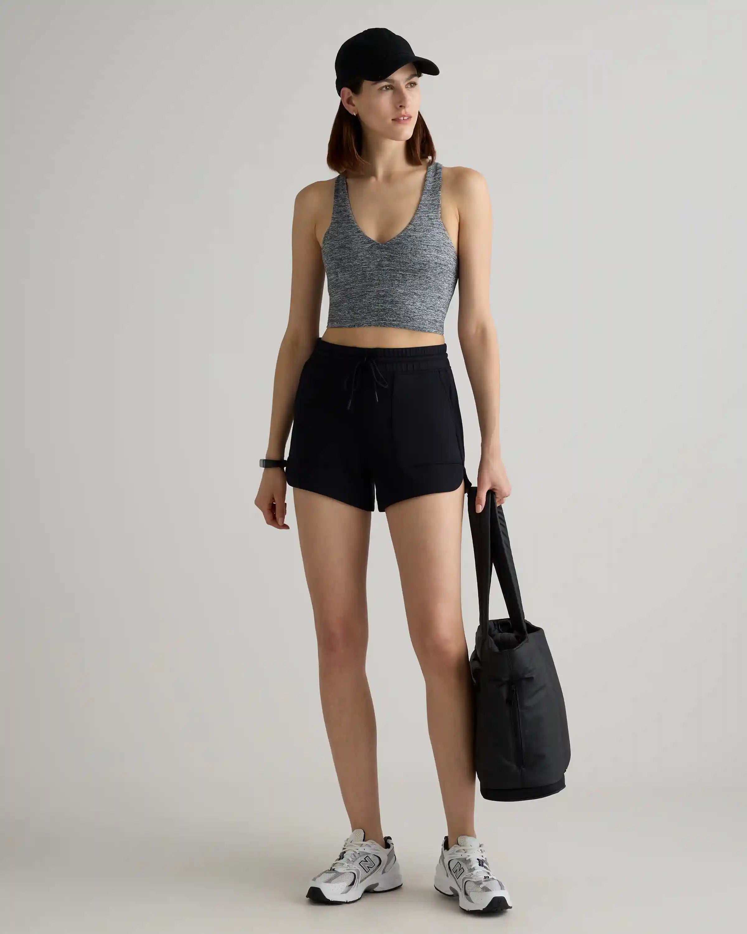 CloudComfort High-Rise Sweatshorts