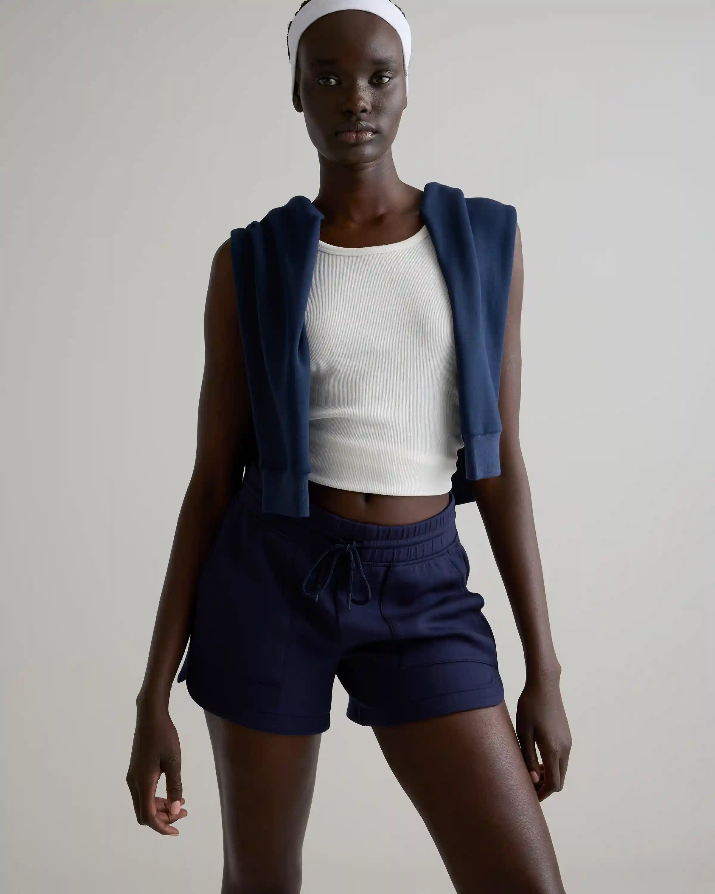 CloudComfort High-Rise Sweatshorts