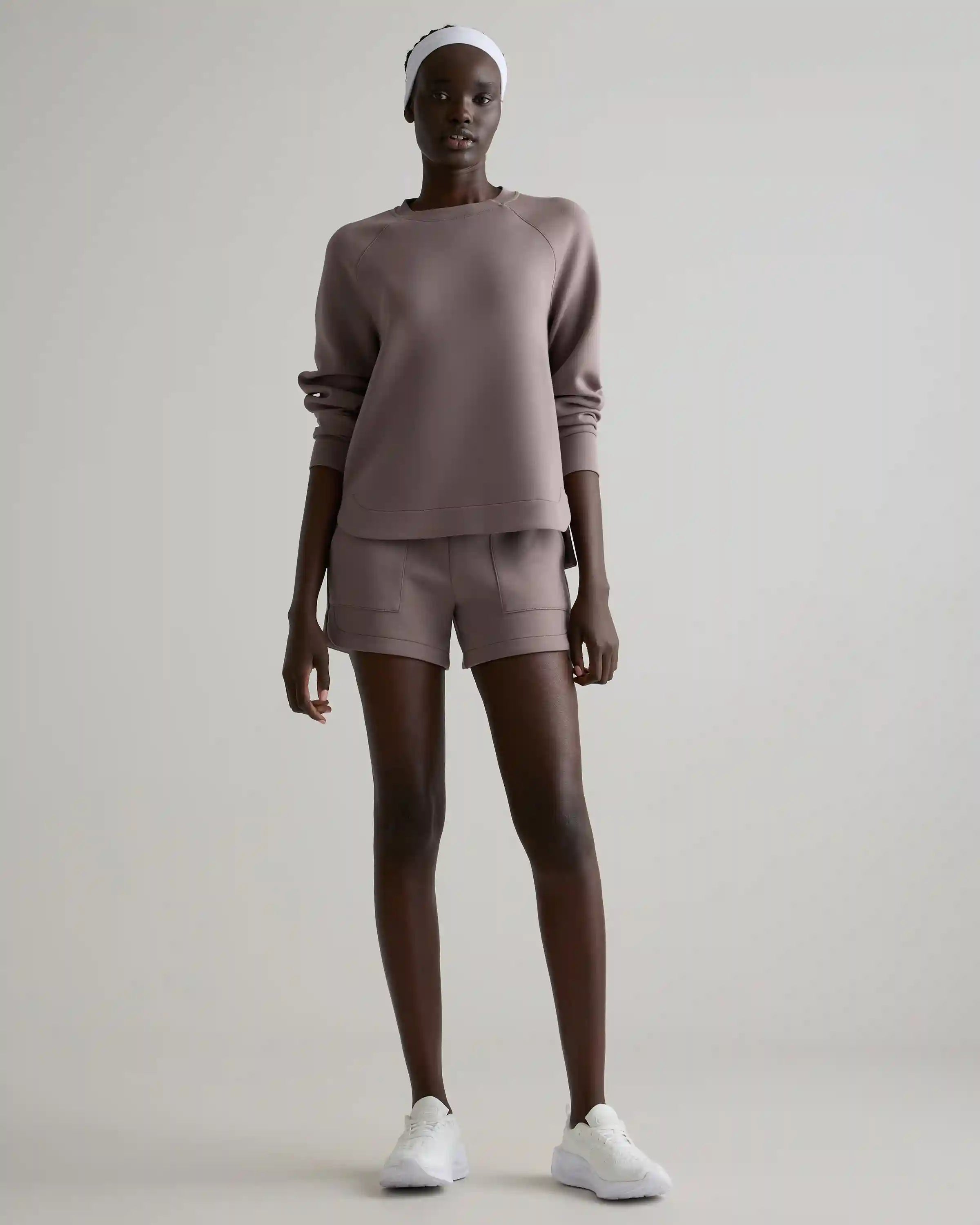 CloudComfort High-Rise Sweatshorts