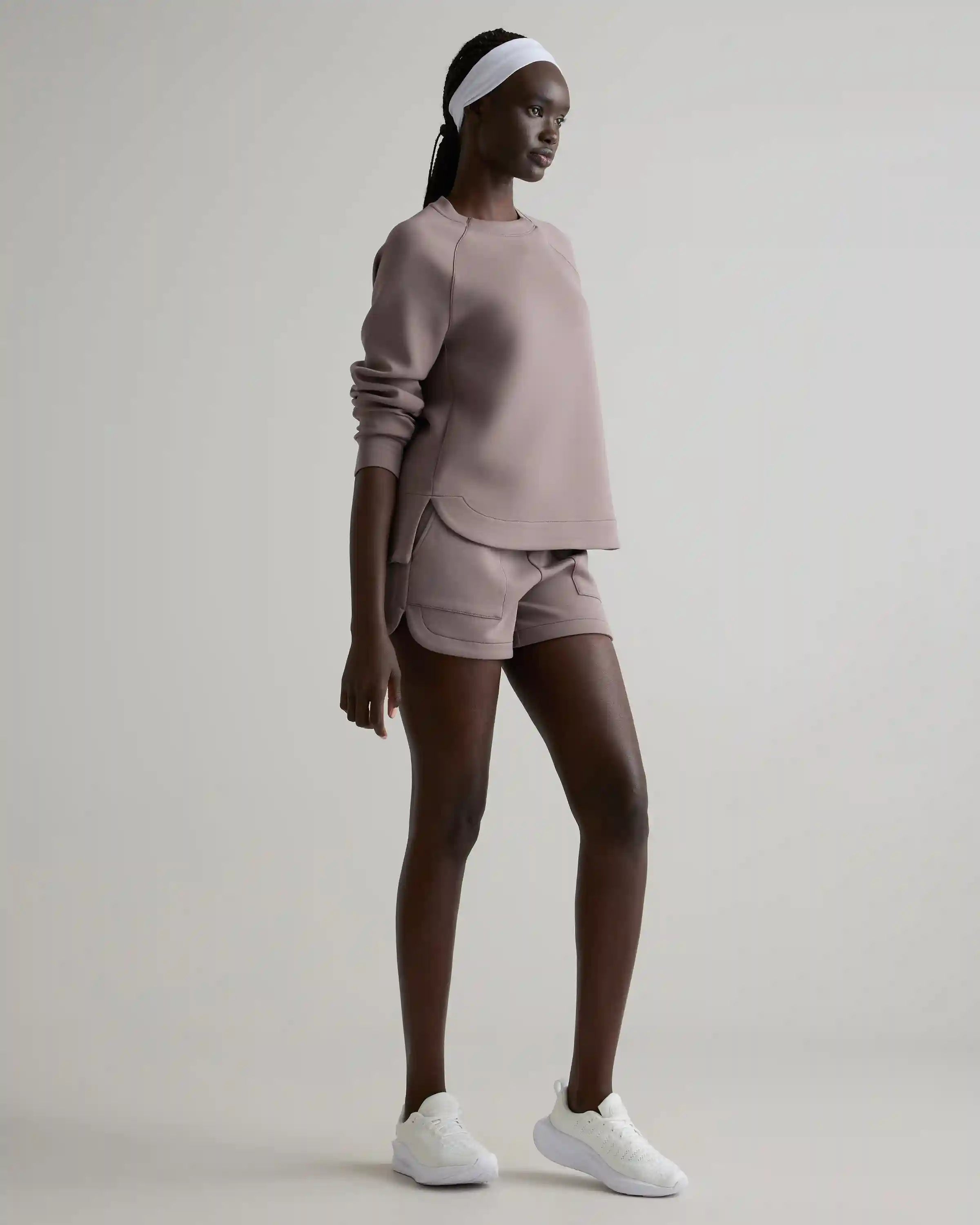 CloudComfort High-Rise Sweatshorts