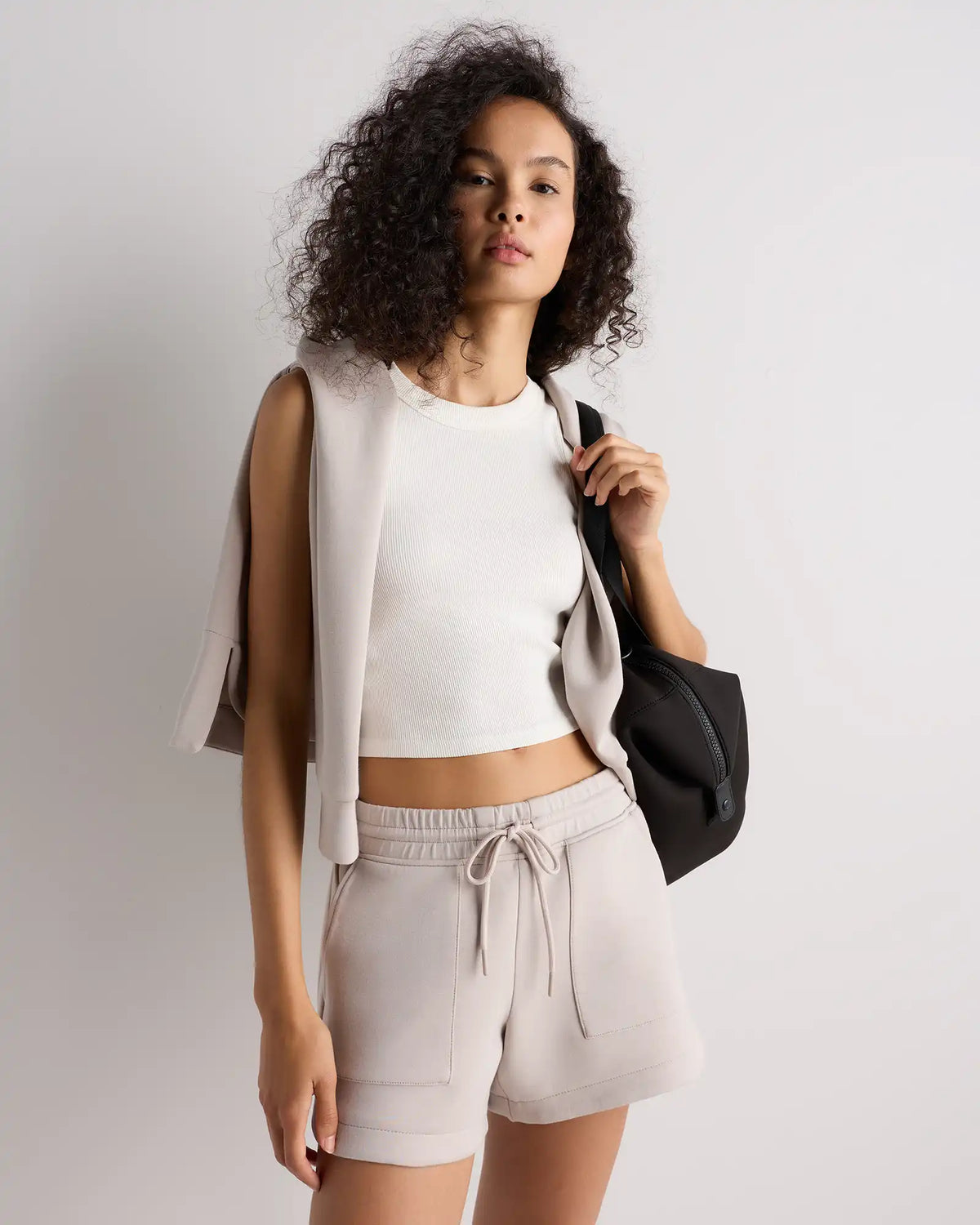 CloudComfort High-Rise Sweatshorts