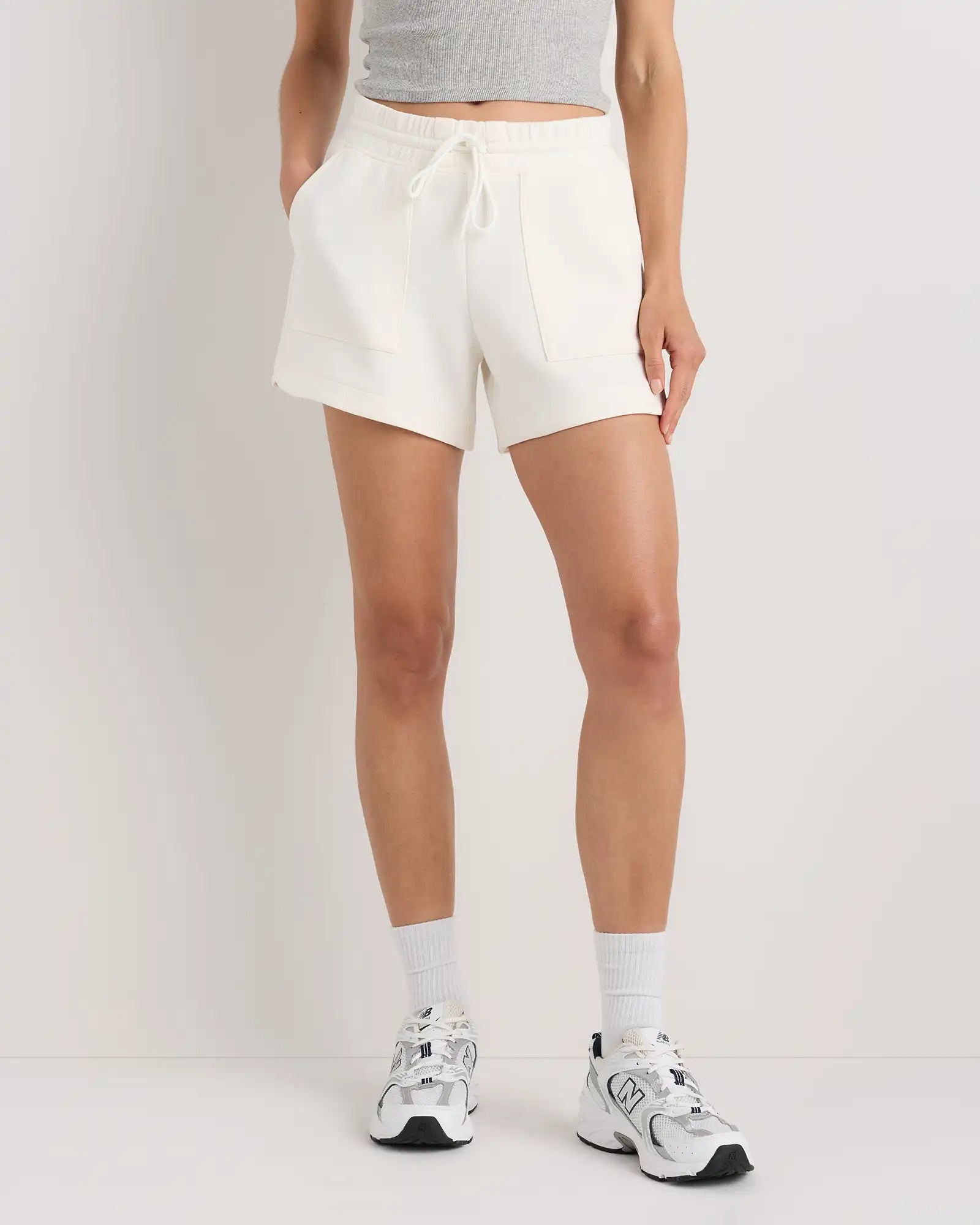 CloudComfort High-Rise Sweatshorts