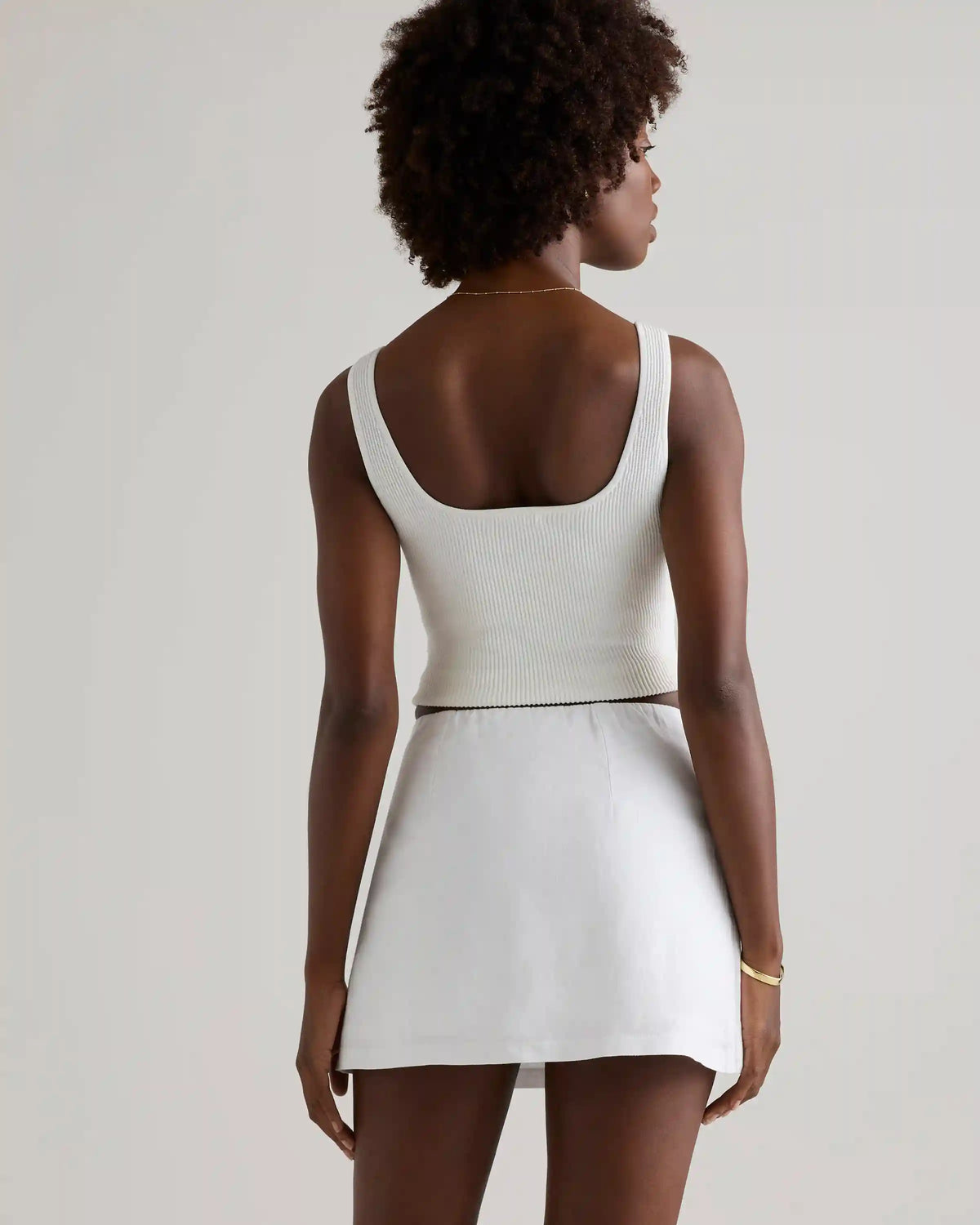 100% European Linen Skort