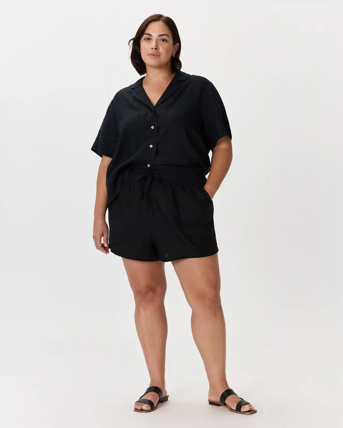 100% European Linen Shorts